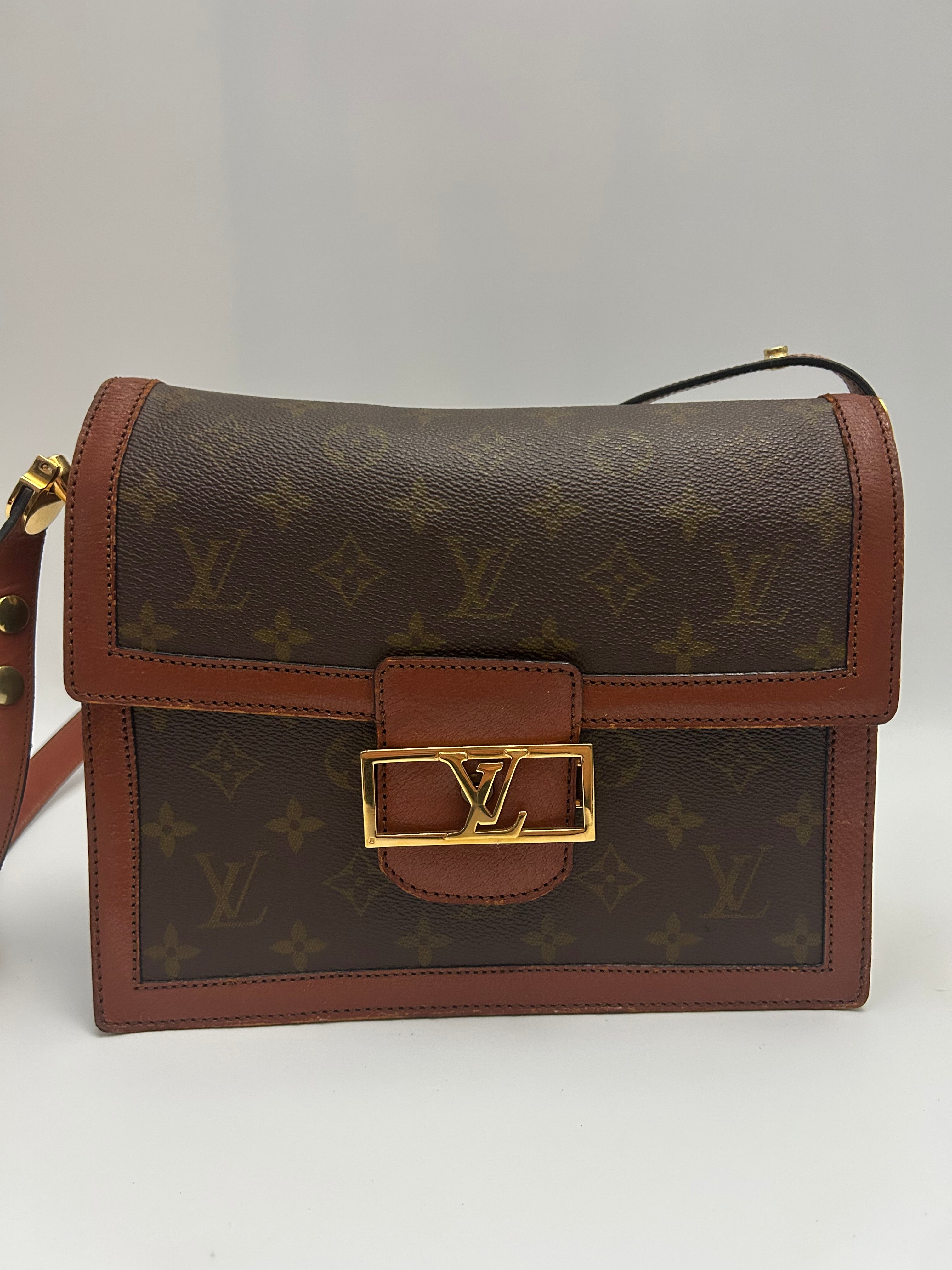 Louis Vuitton Brown Dauphine
