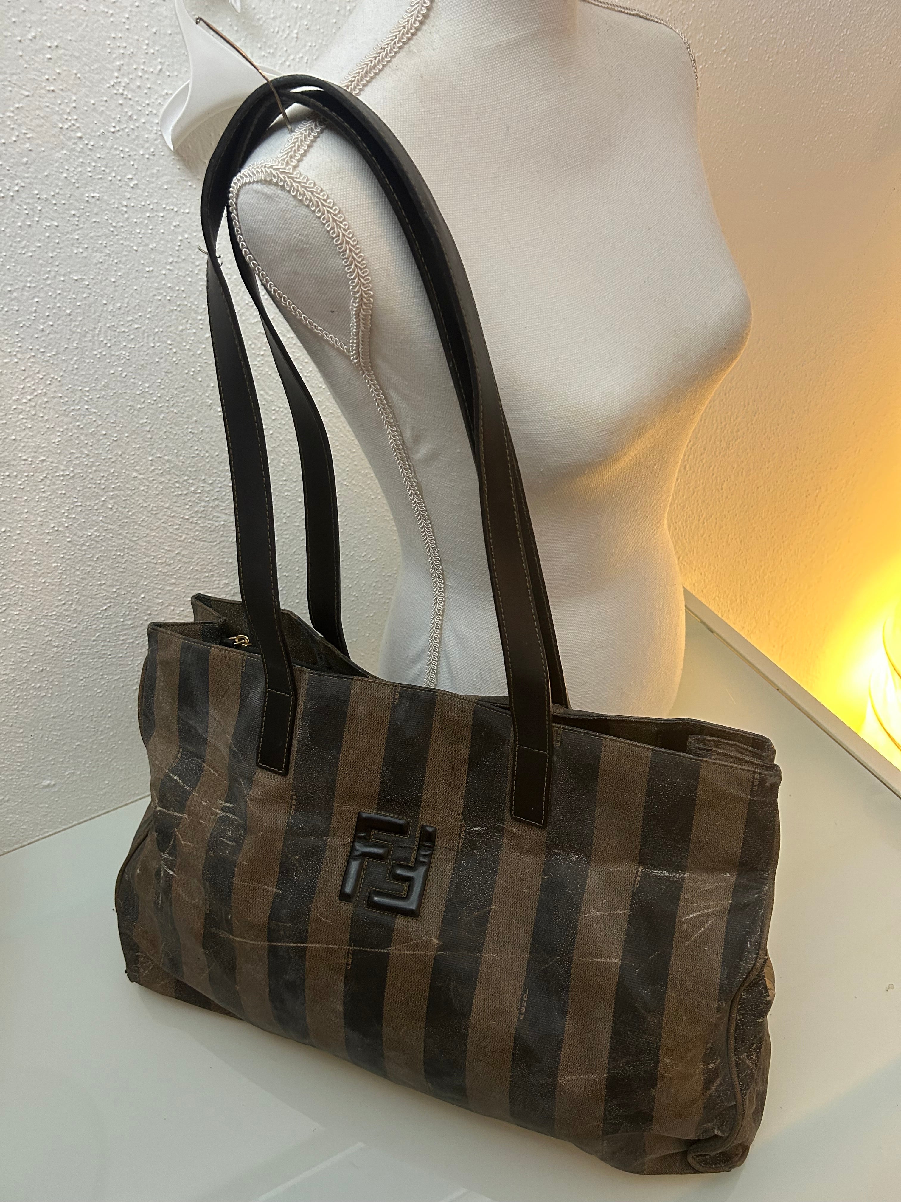 Fendi Læder Skuldertaske