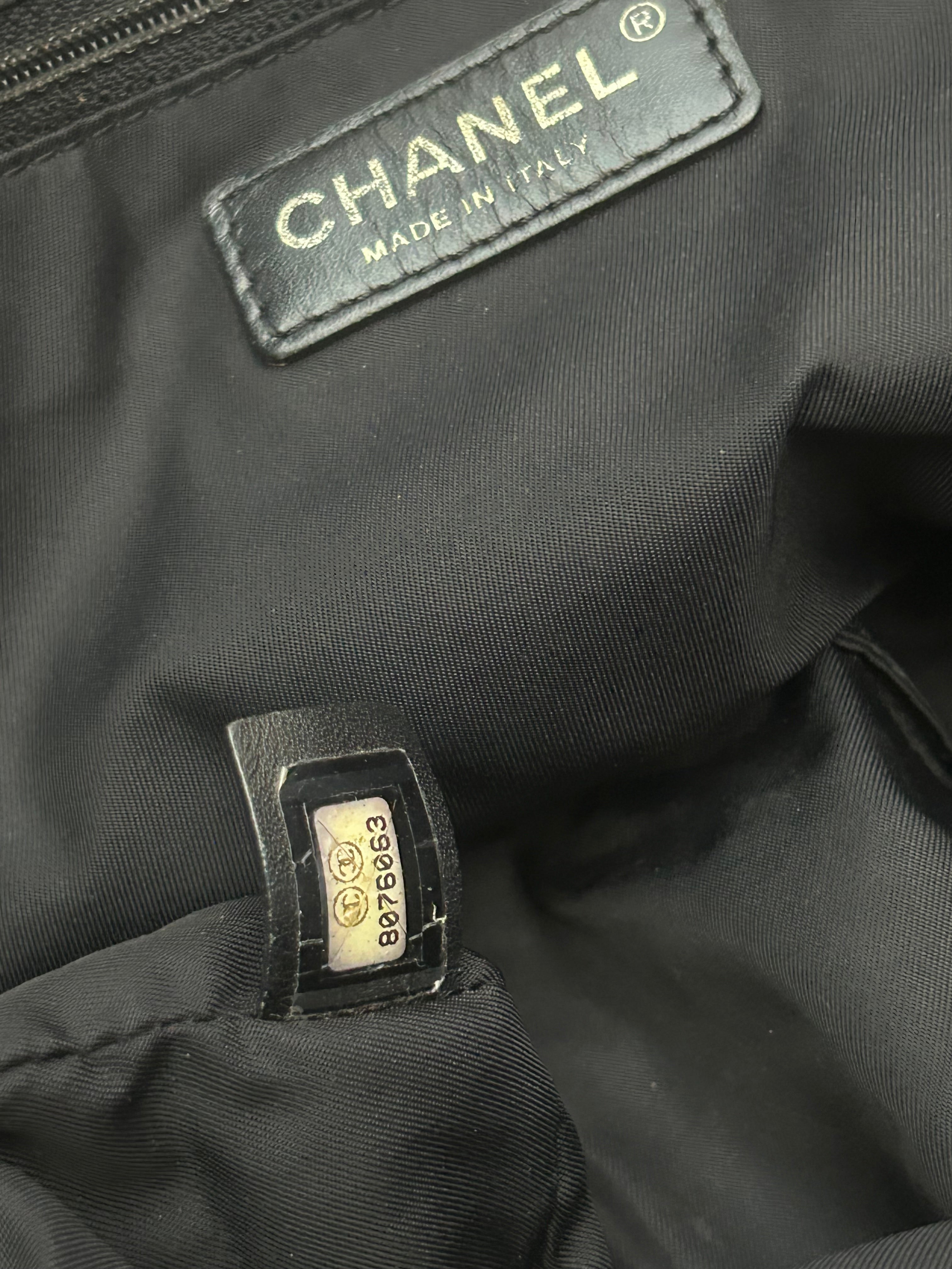 Chanel Sort Skuldertaske