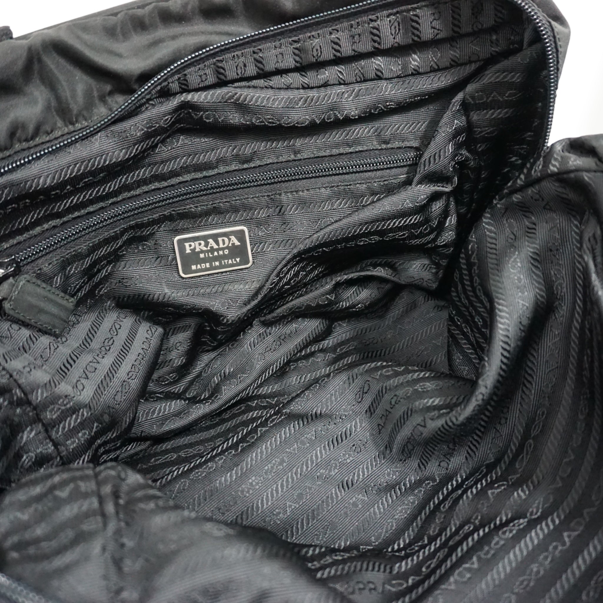 Prada Sort Skuldertaske