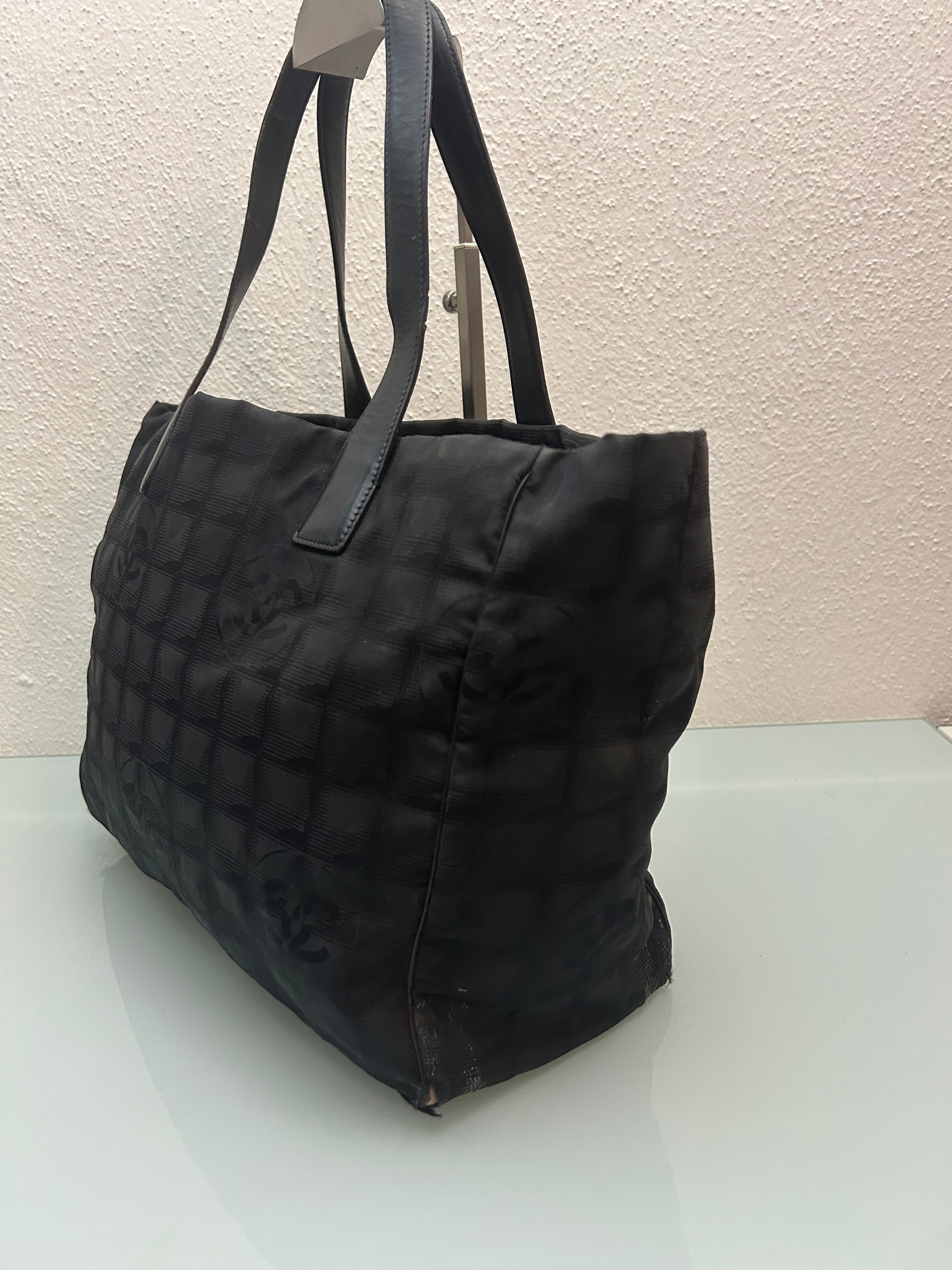 Chanel Sort Skuldertaske