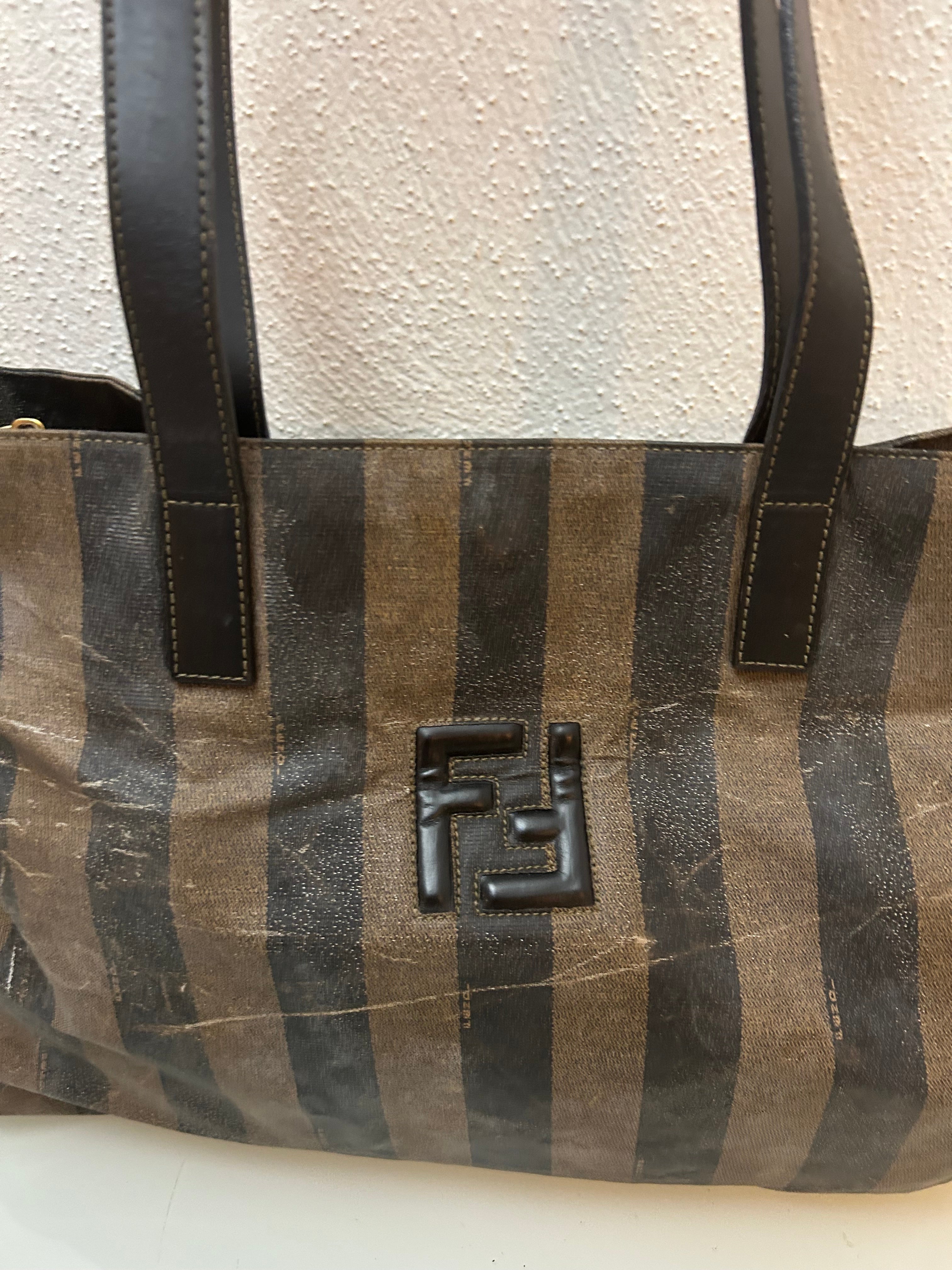 Fendi Læder Skuldertaske