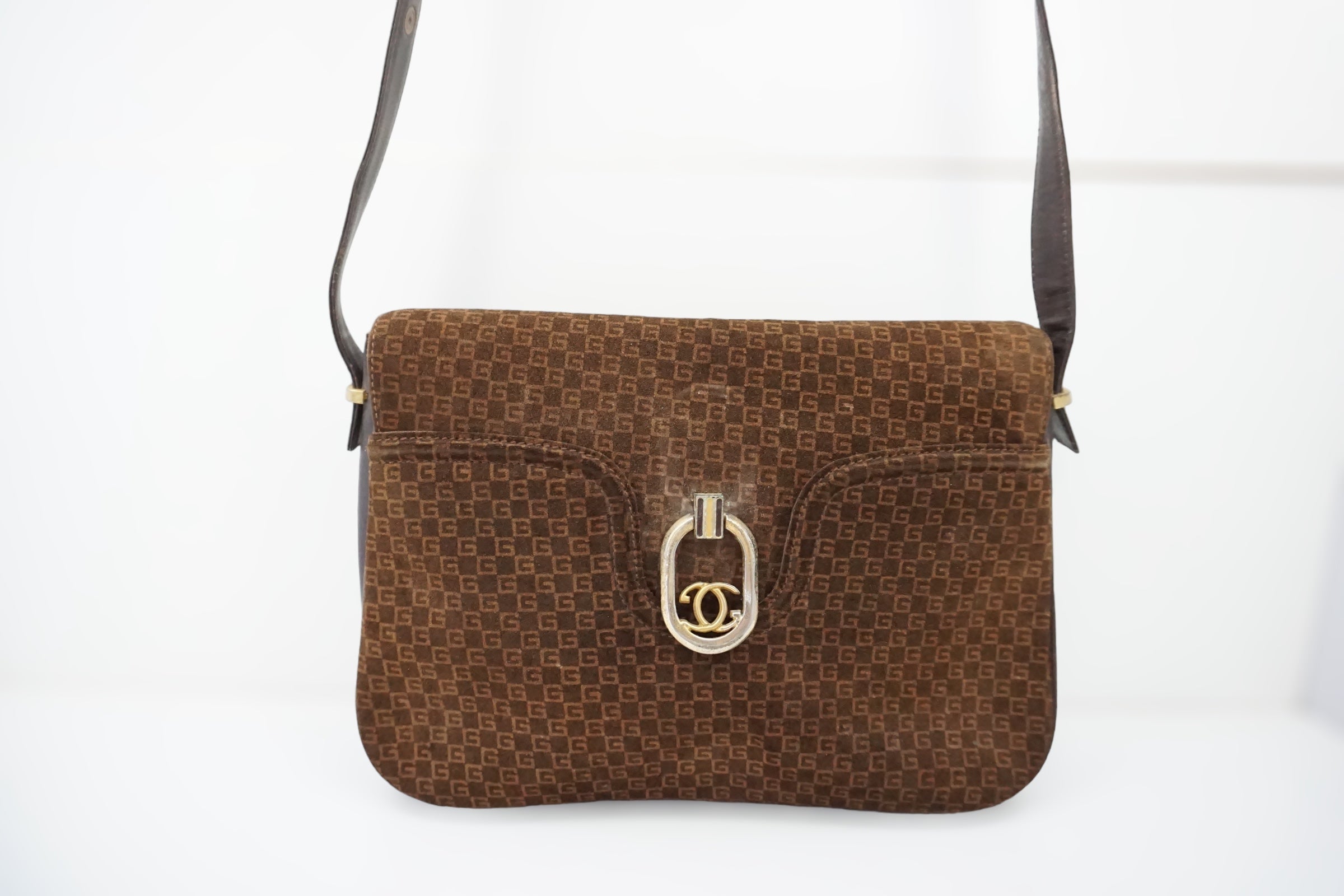 Gucci Brun Skindtaske