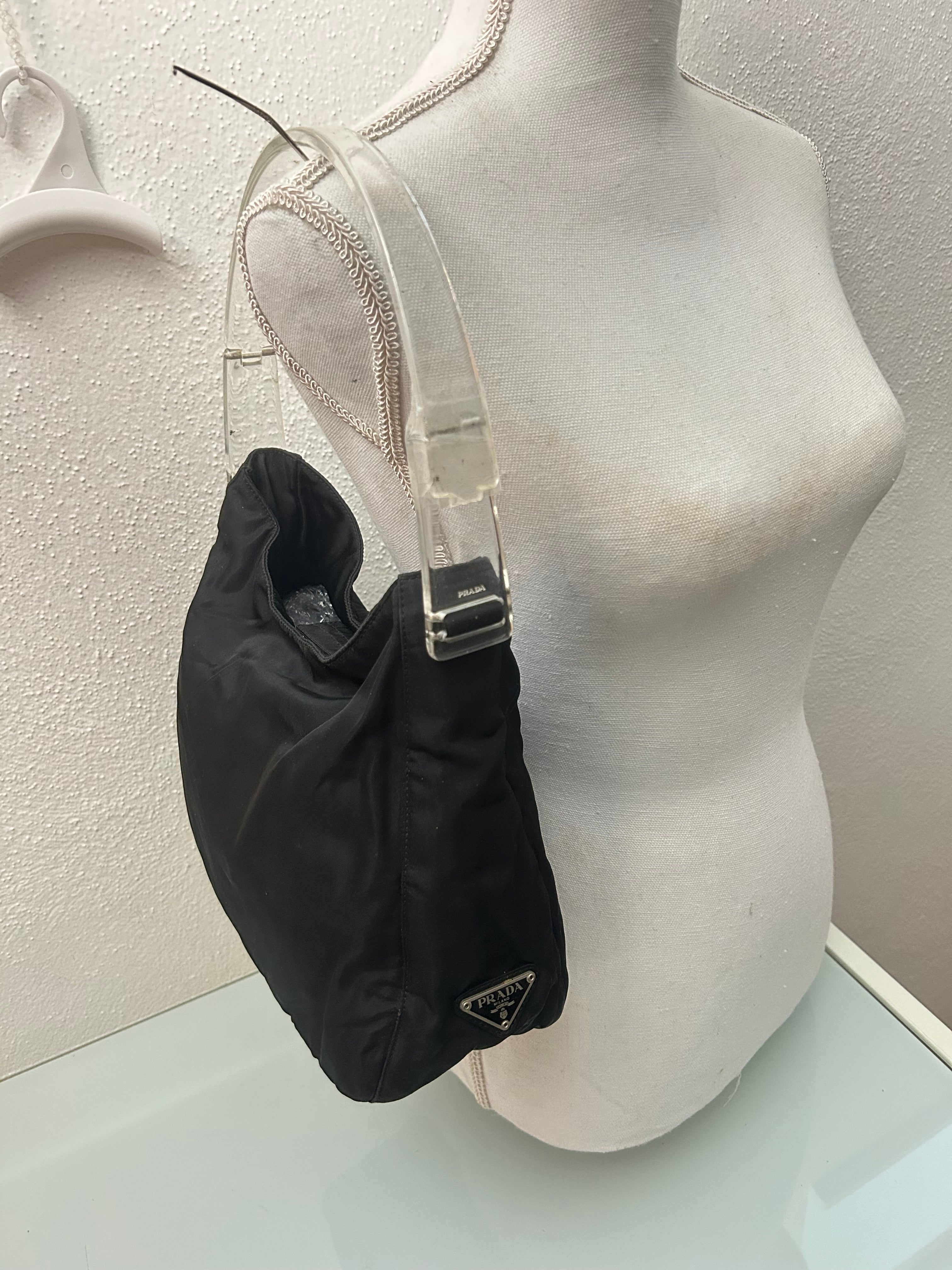 Prada Sort Skuldertaske