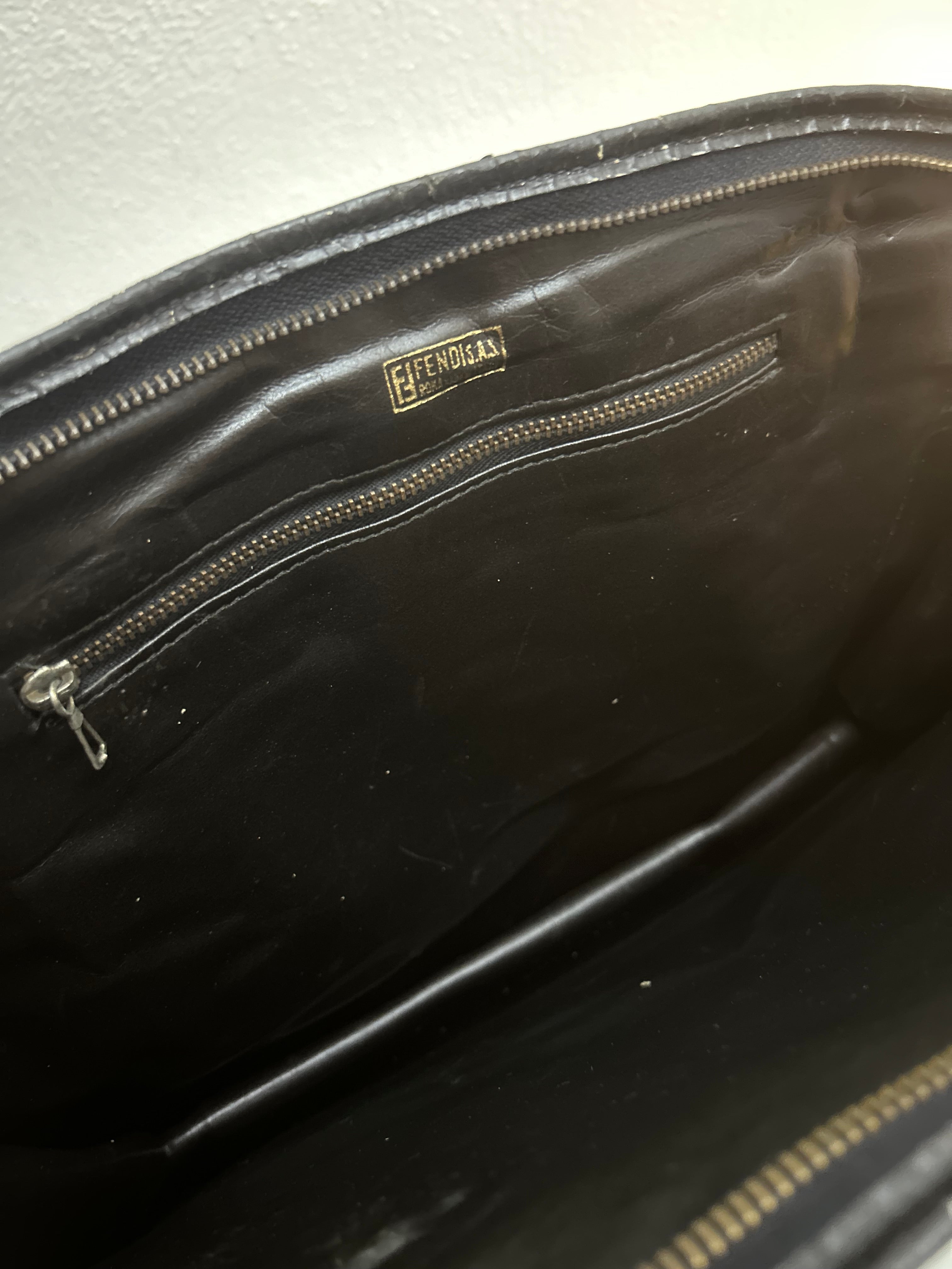 Fendi Sort Håndtaske