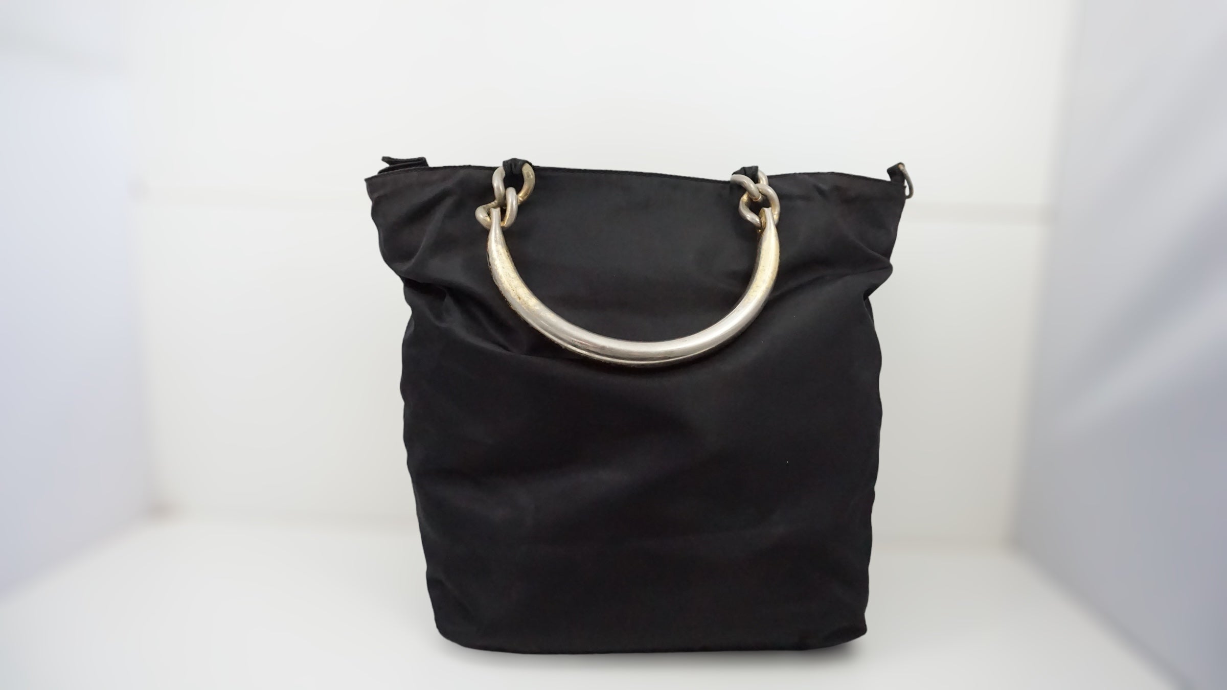 Prada Sort Skuldertaske