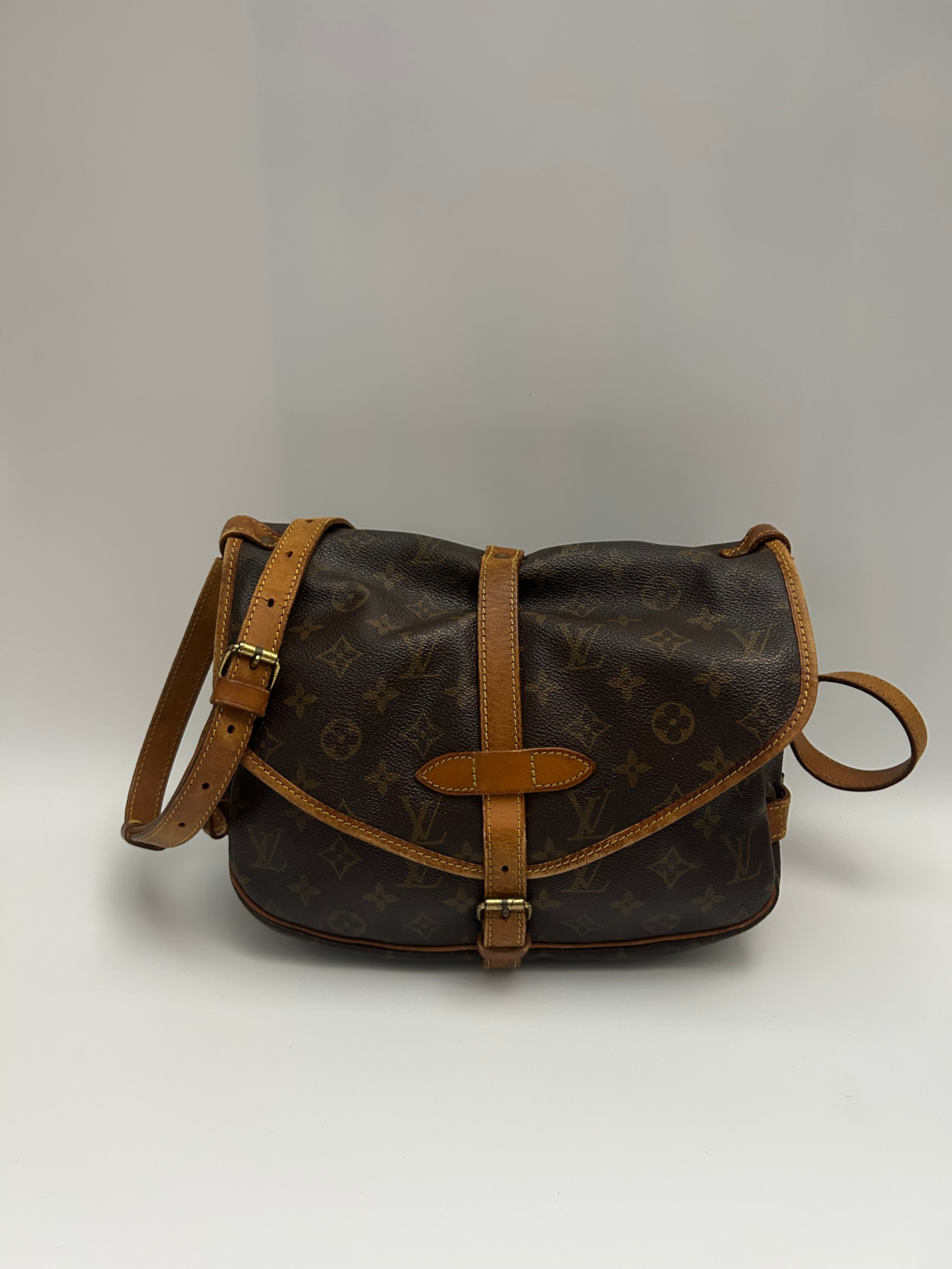 Louis Vuitton Brown Saumur