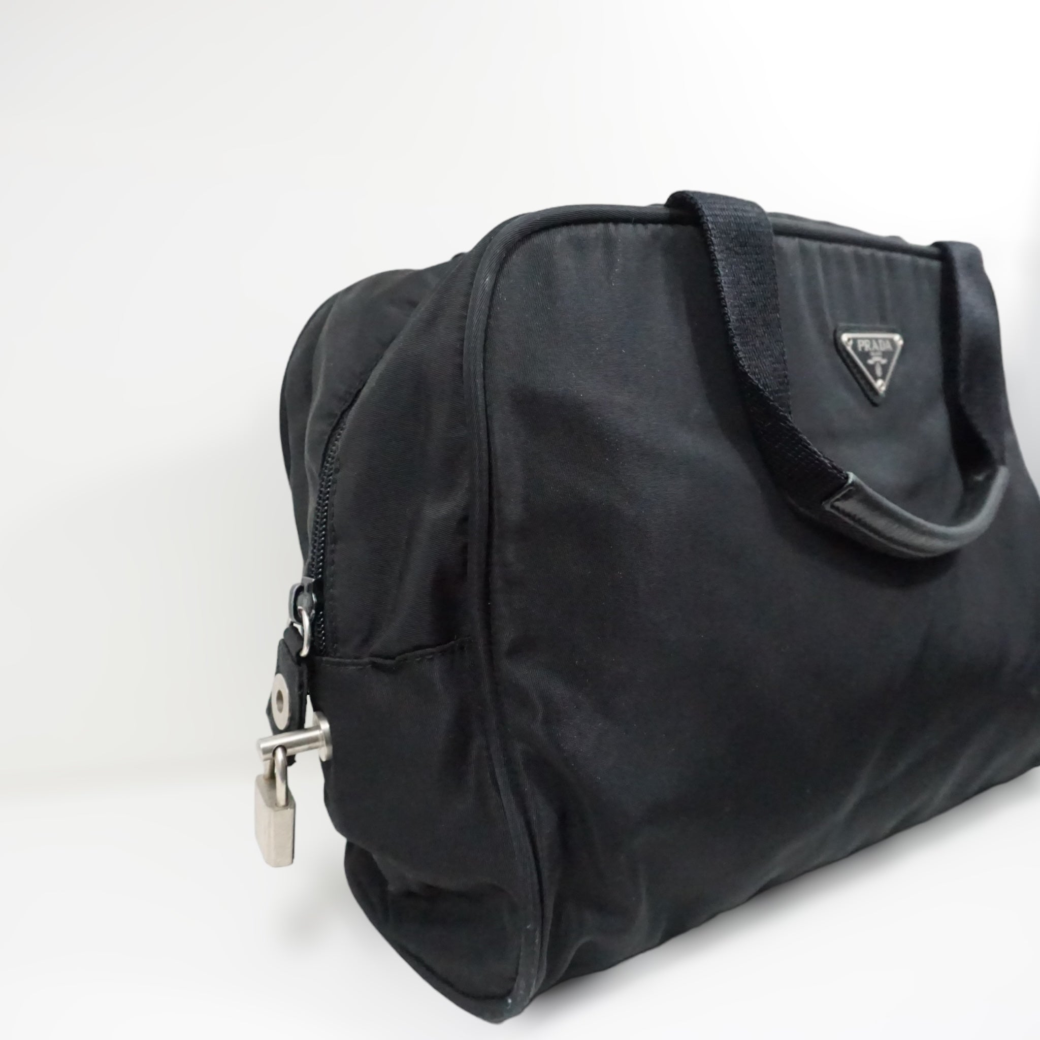 Prada Sort Skuldertaske