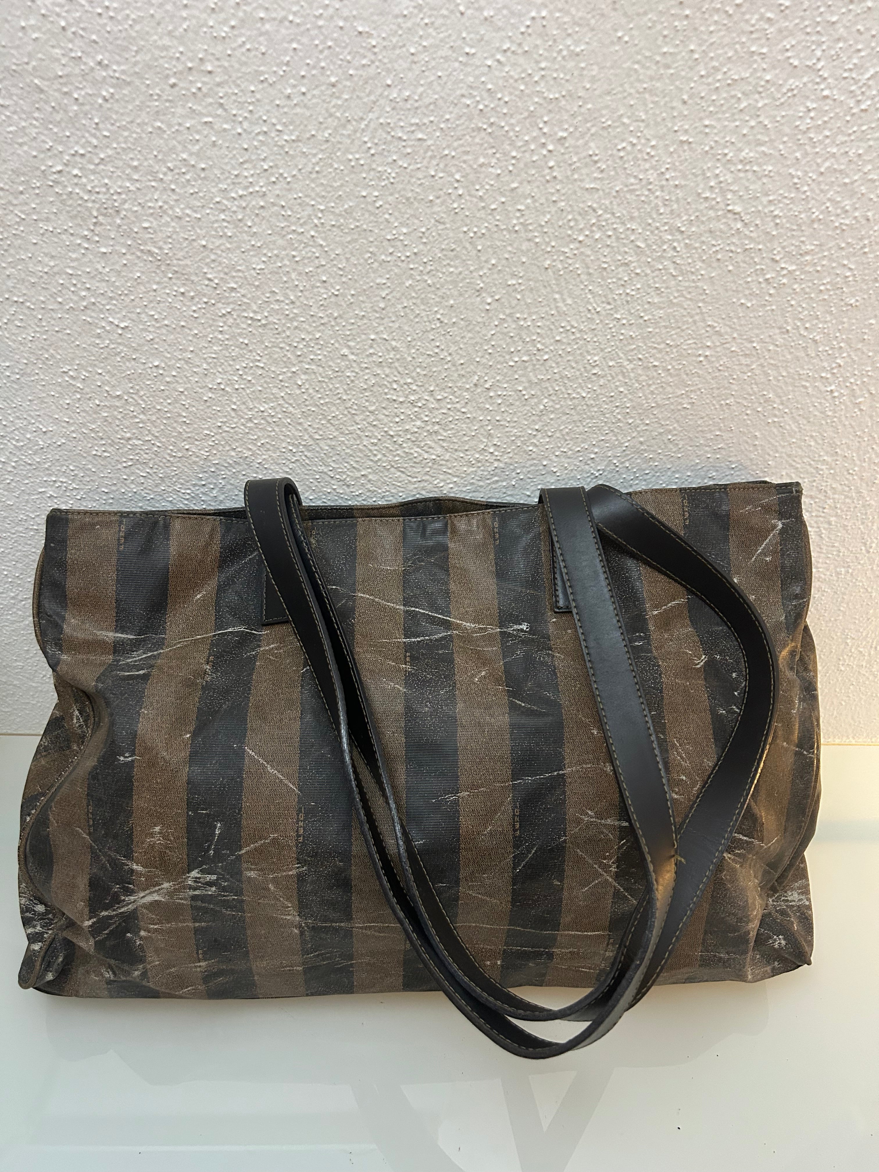 Fendi Læder Skuldertaske