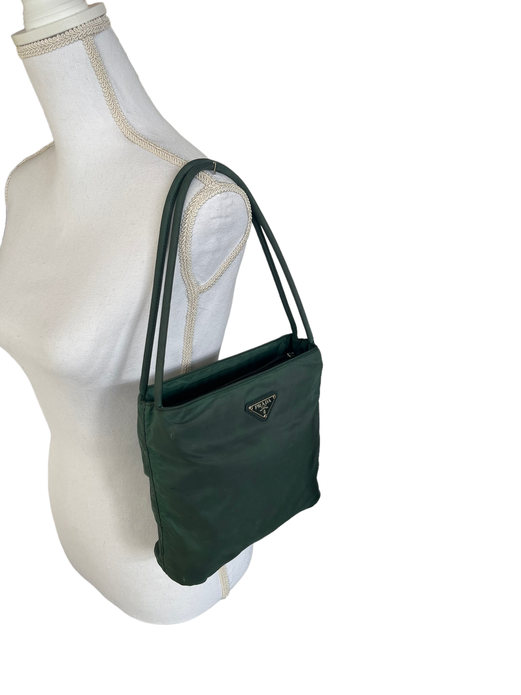 Prada Green Shoulder Bag