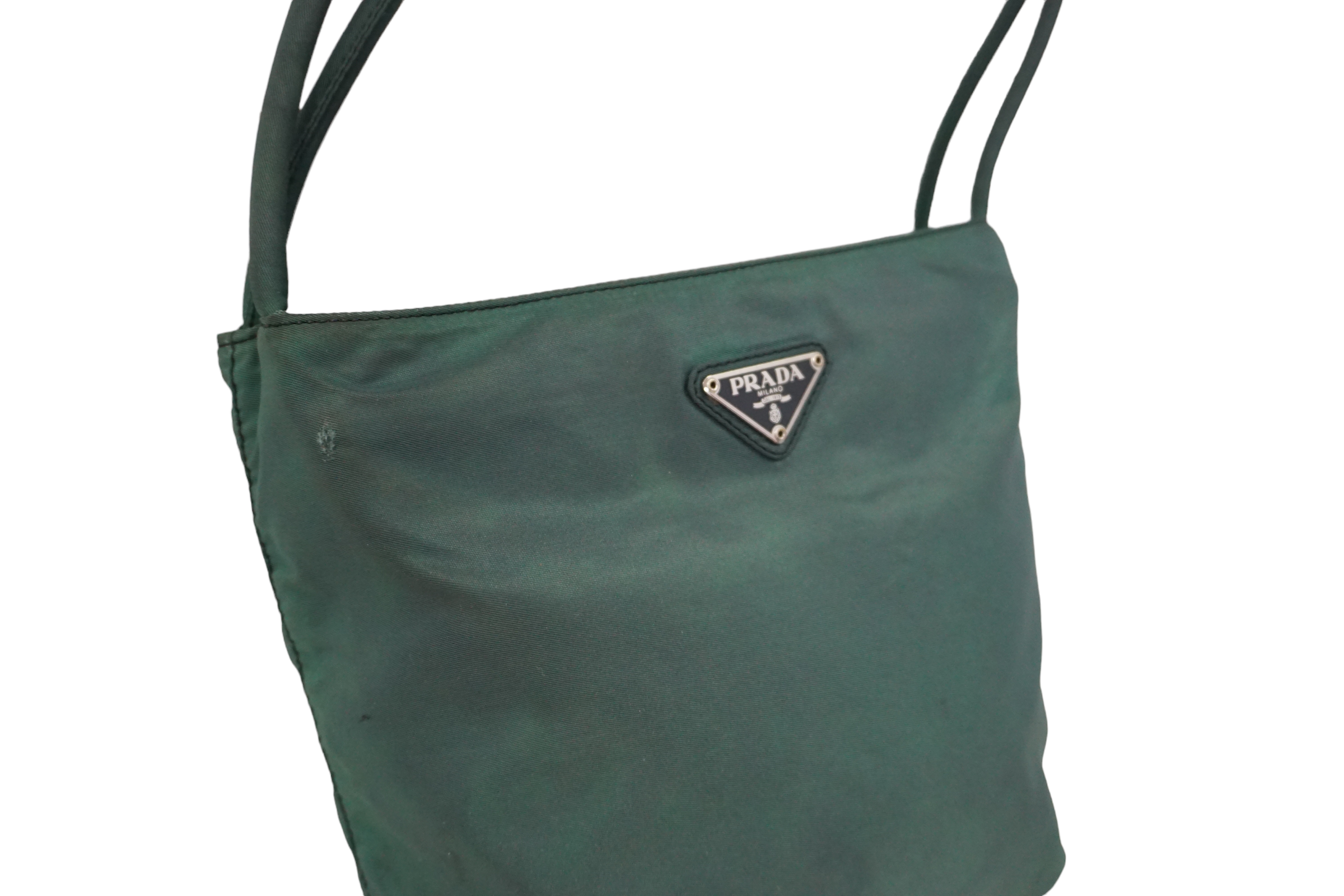 Prada Green Shoulder Bag
