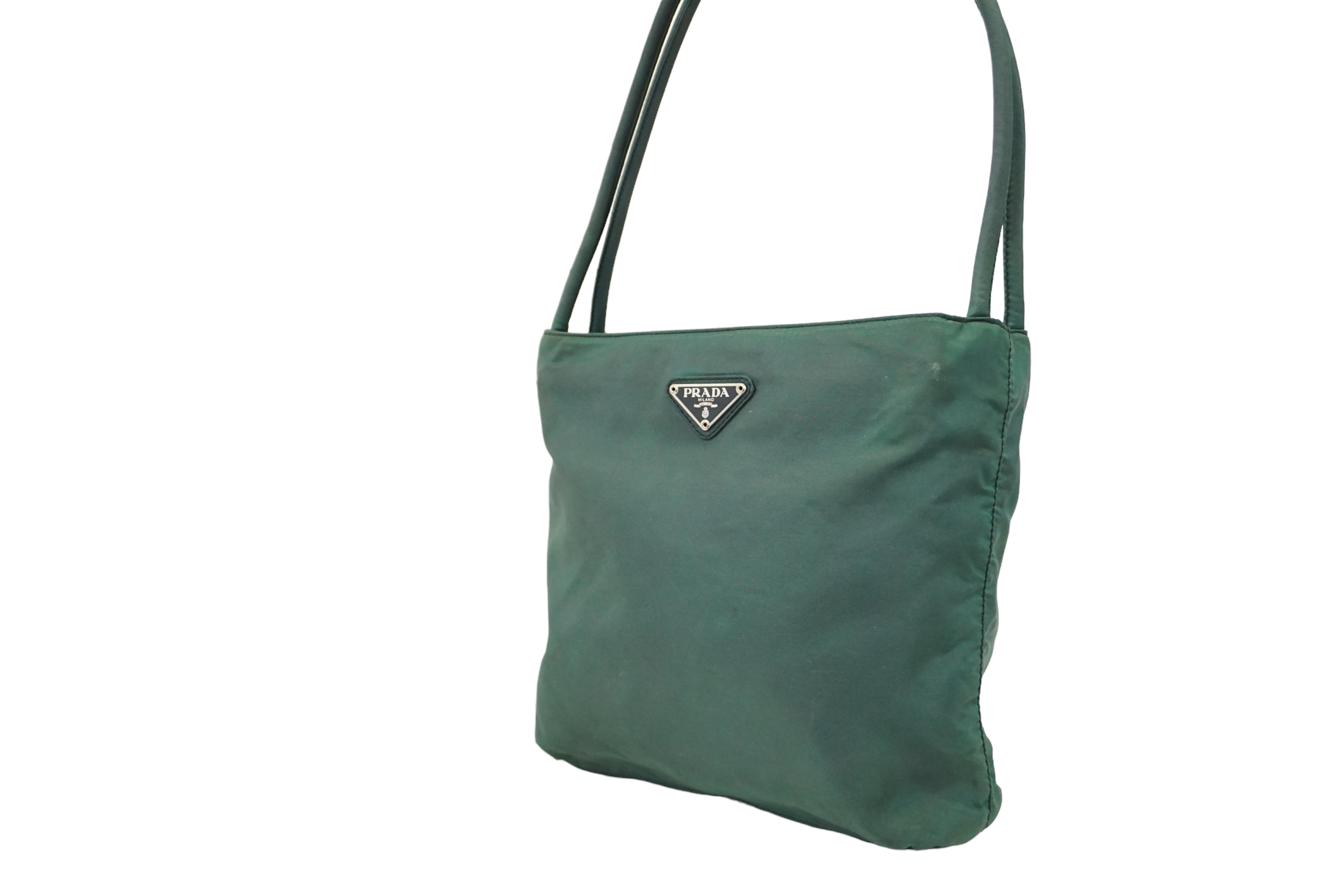 Prada Green Shoulder Bag
