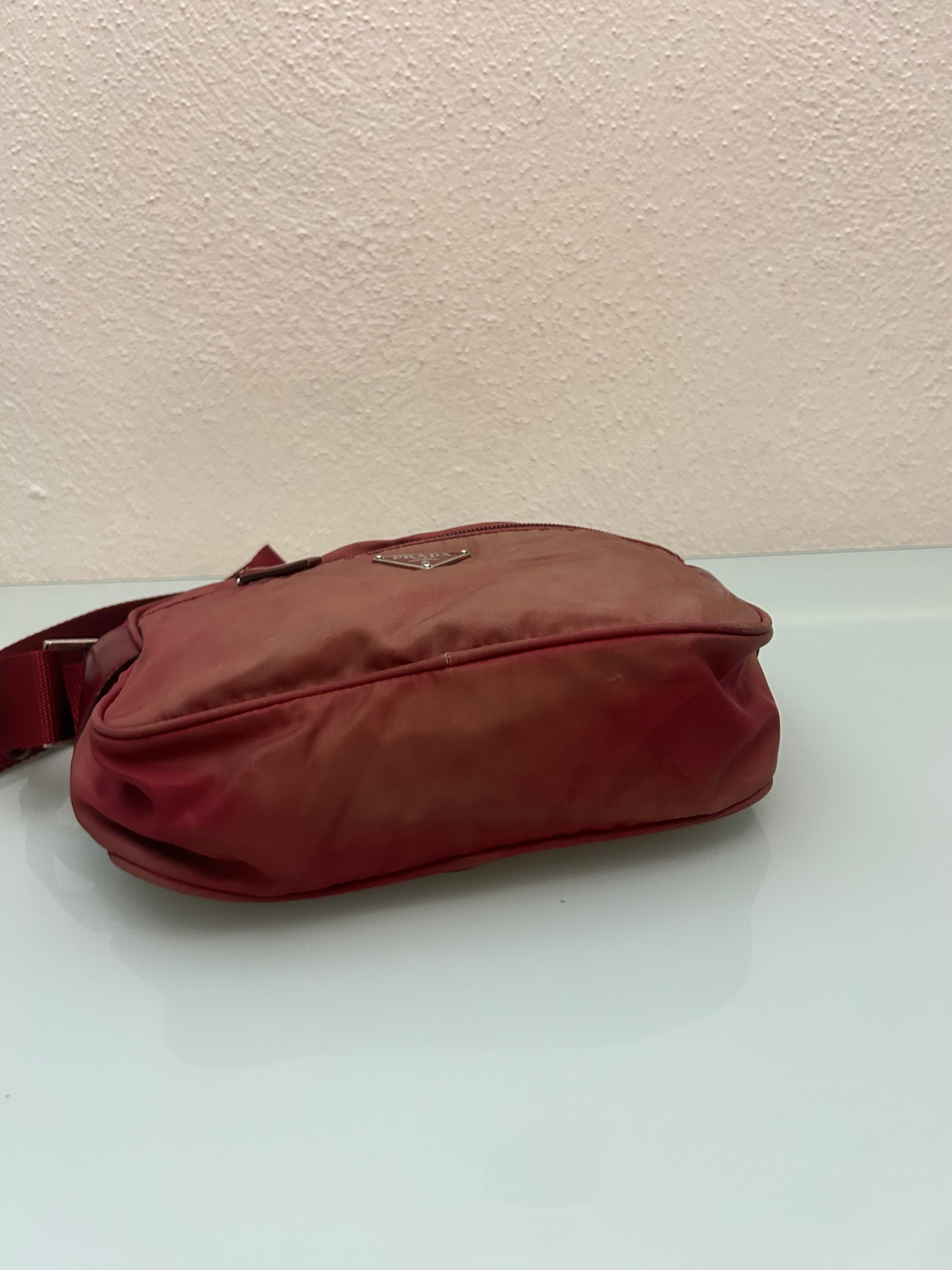 Prada Rød Tessuto crossbody