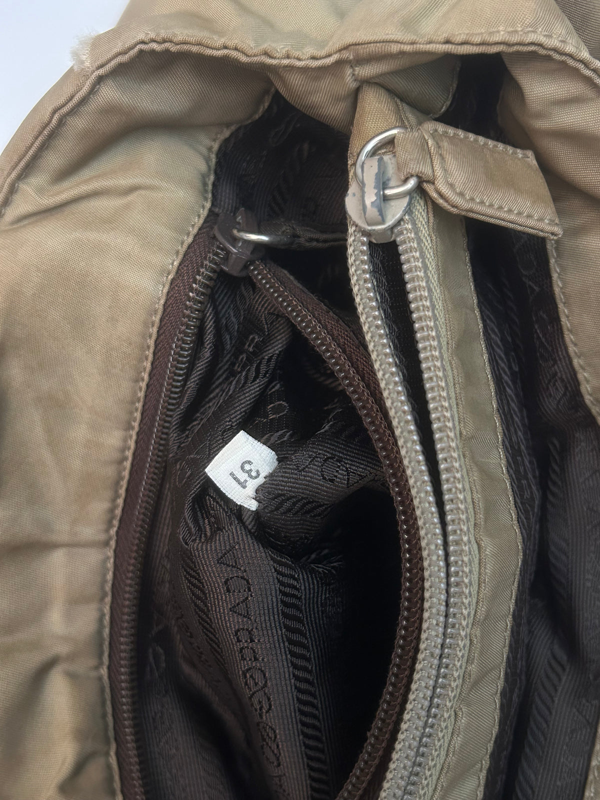 Prada Beige Tessuto