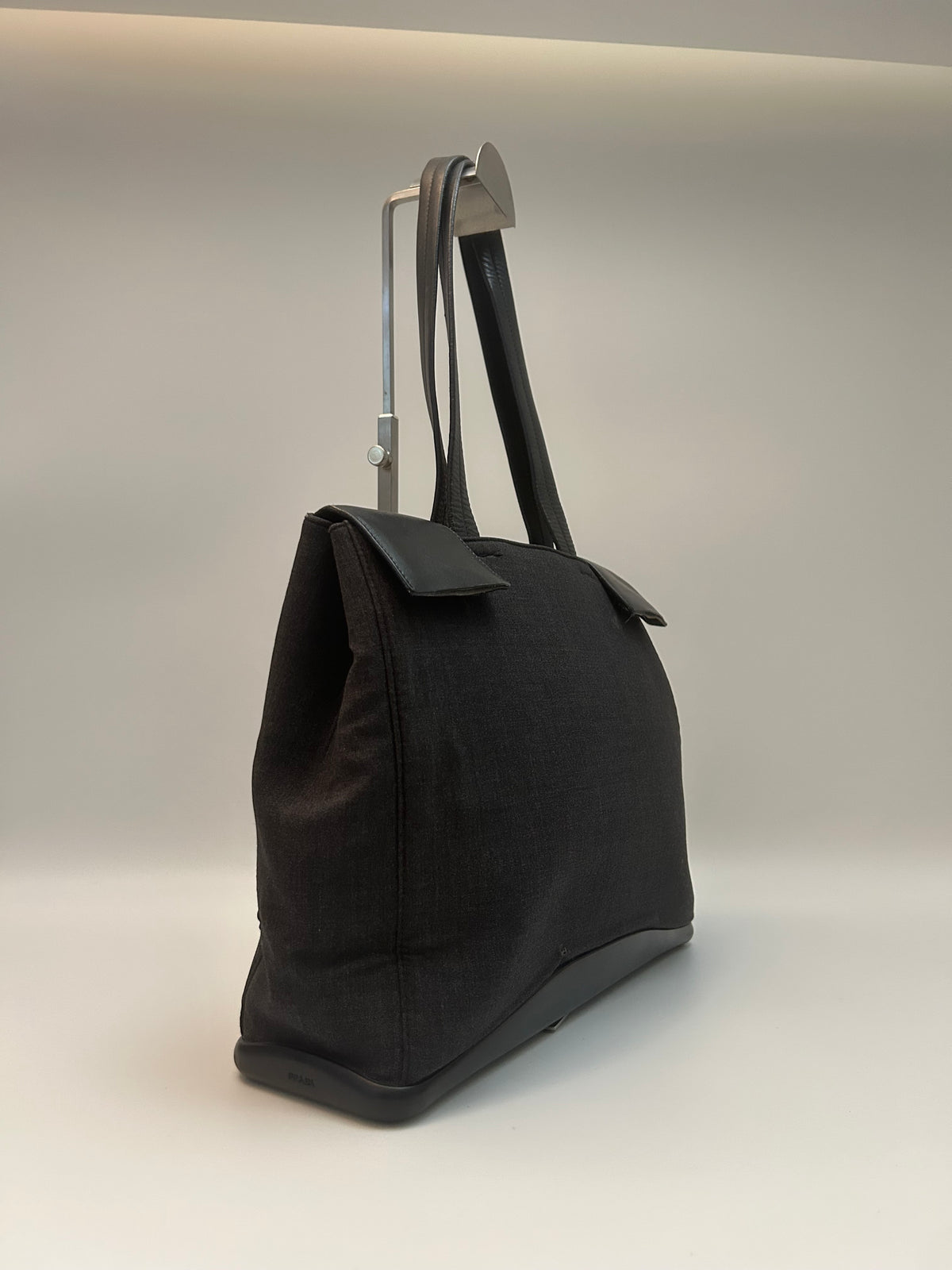 Prada Grå Skuldertaske