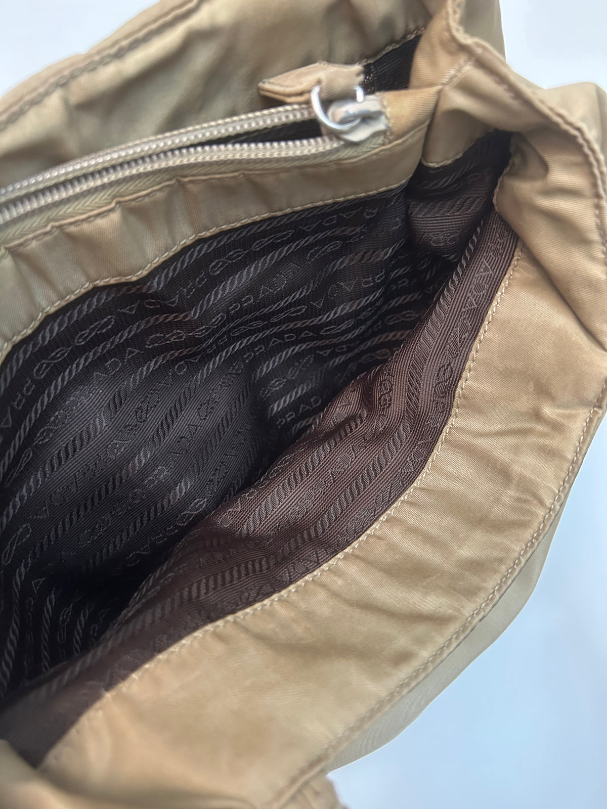Prada Beige Tessuto