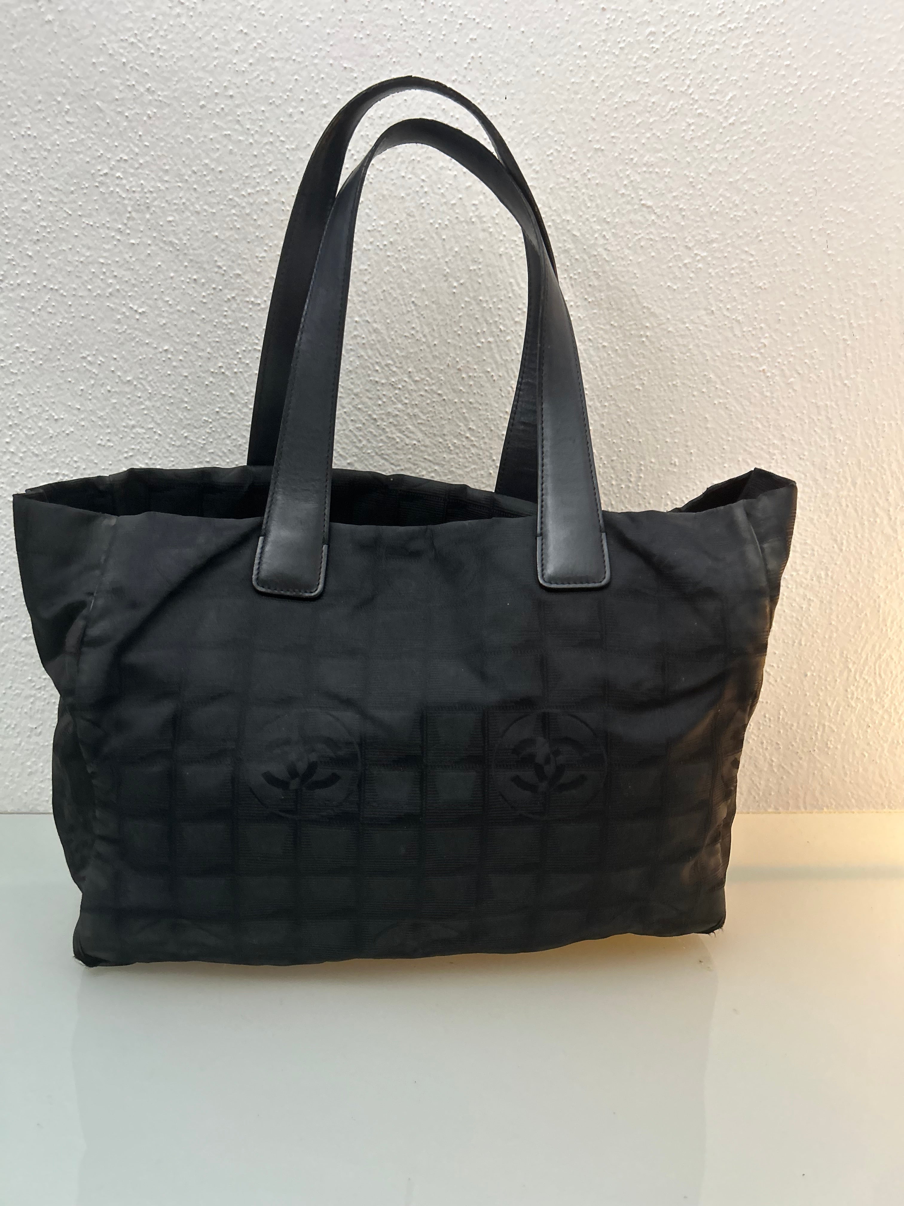 Chanel Sort Skuldertaske