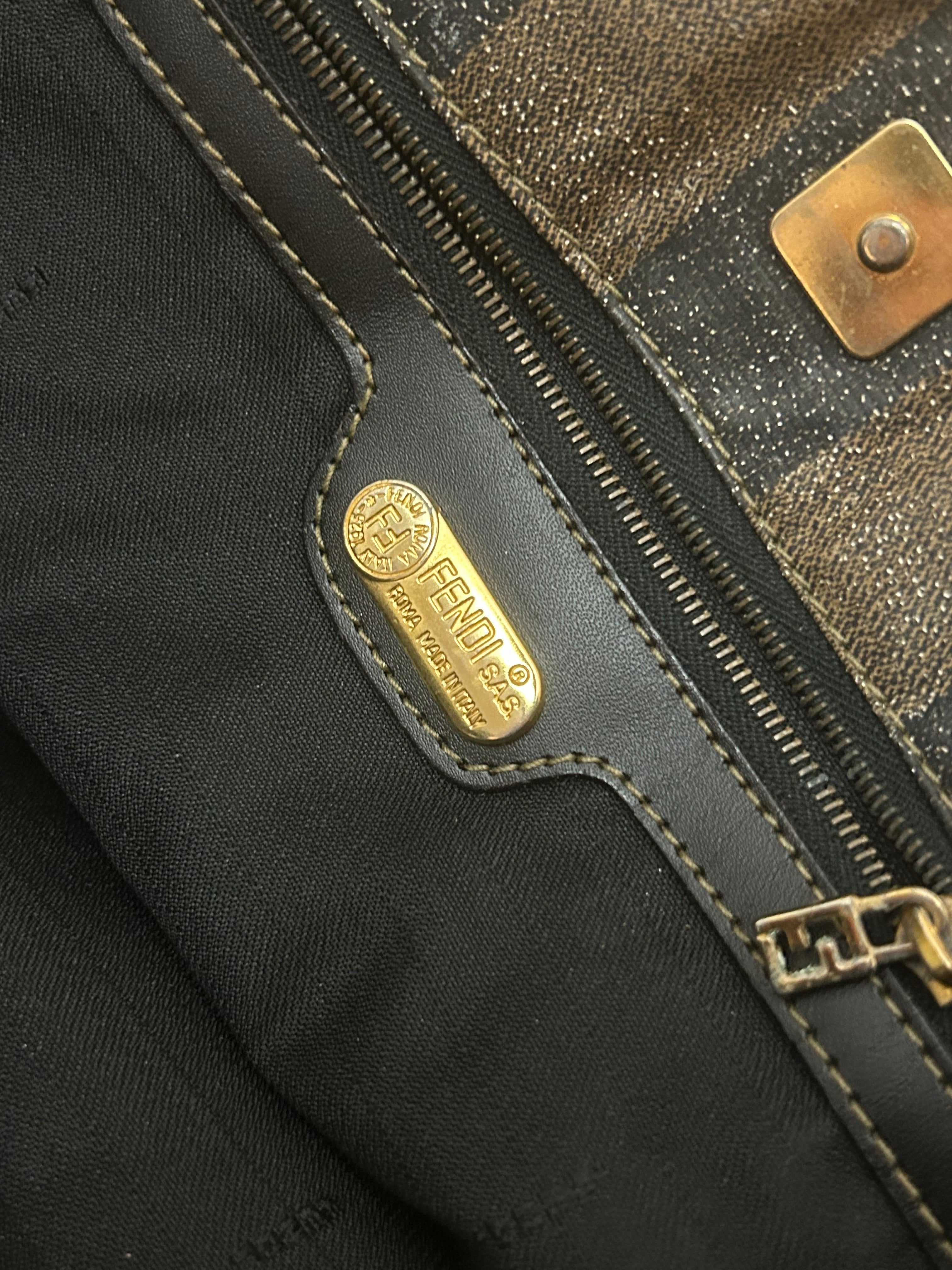 Fendi Læder Skuldertaske