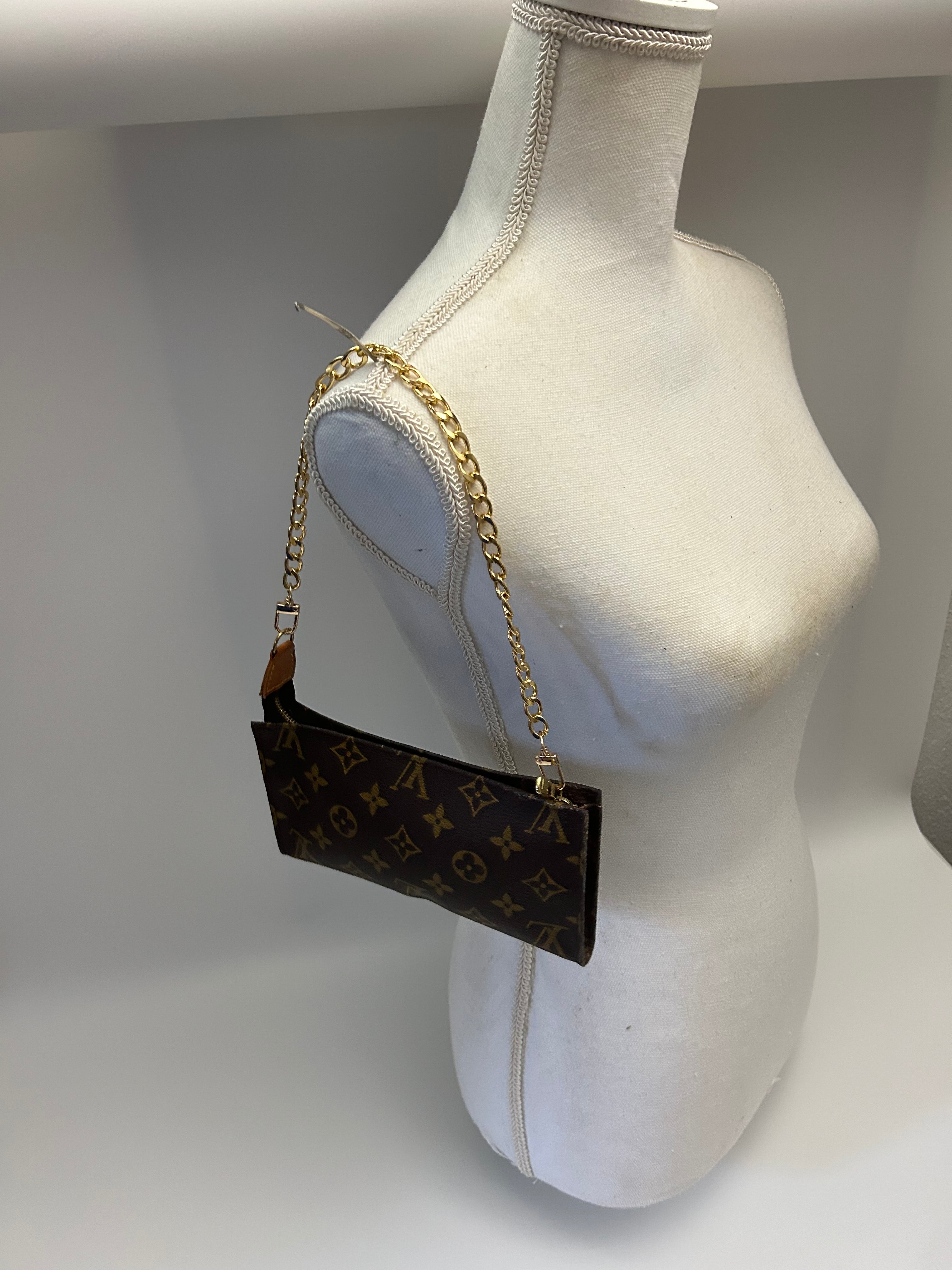 Louis Vuitton Brown Pochette