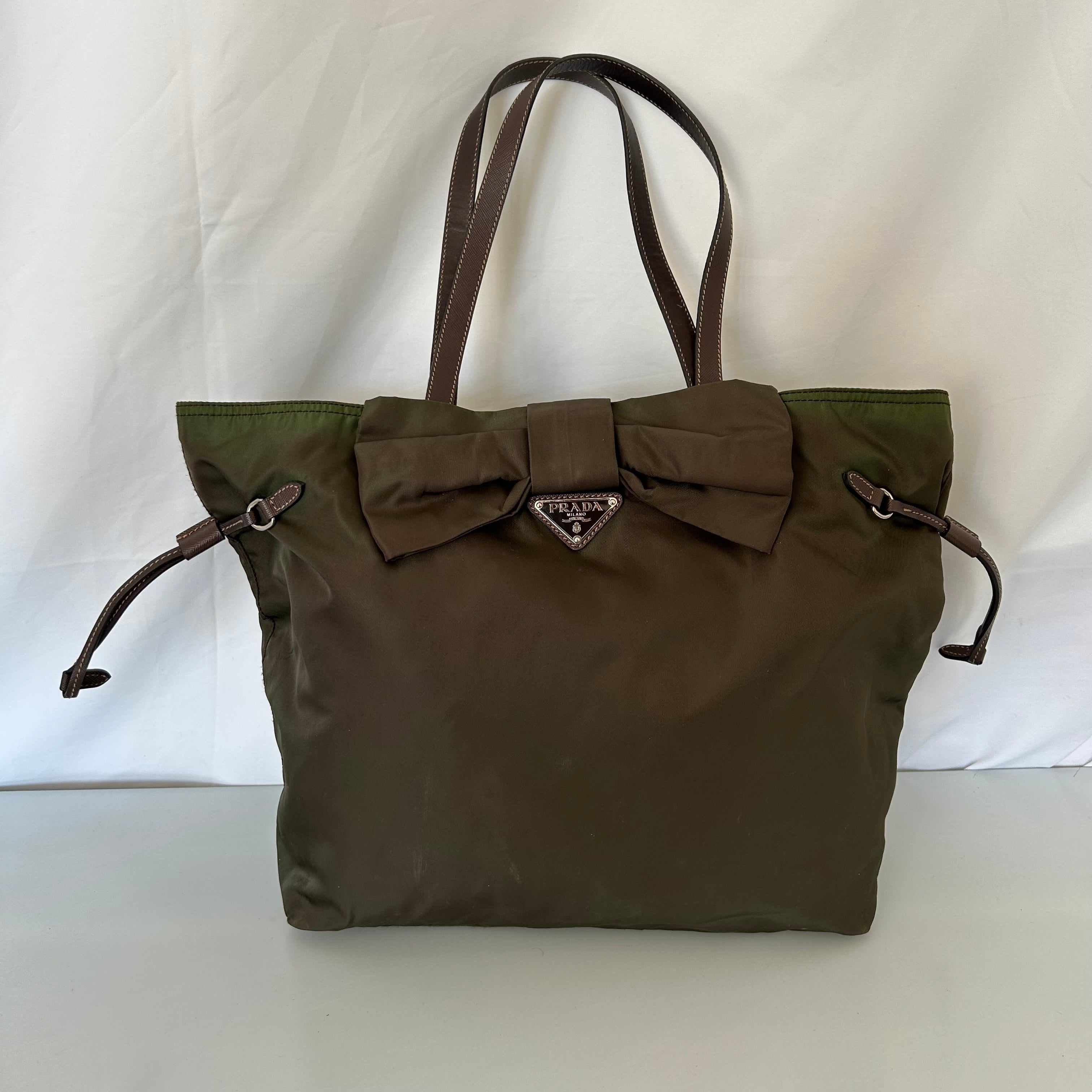 Prada Army green Shoulder bag