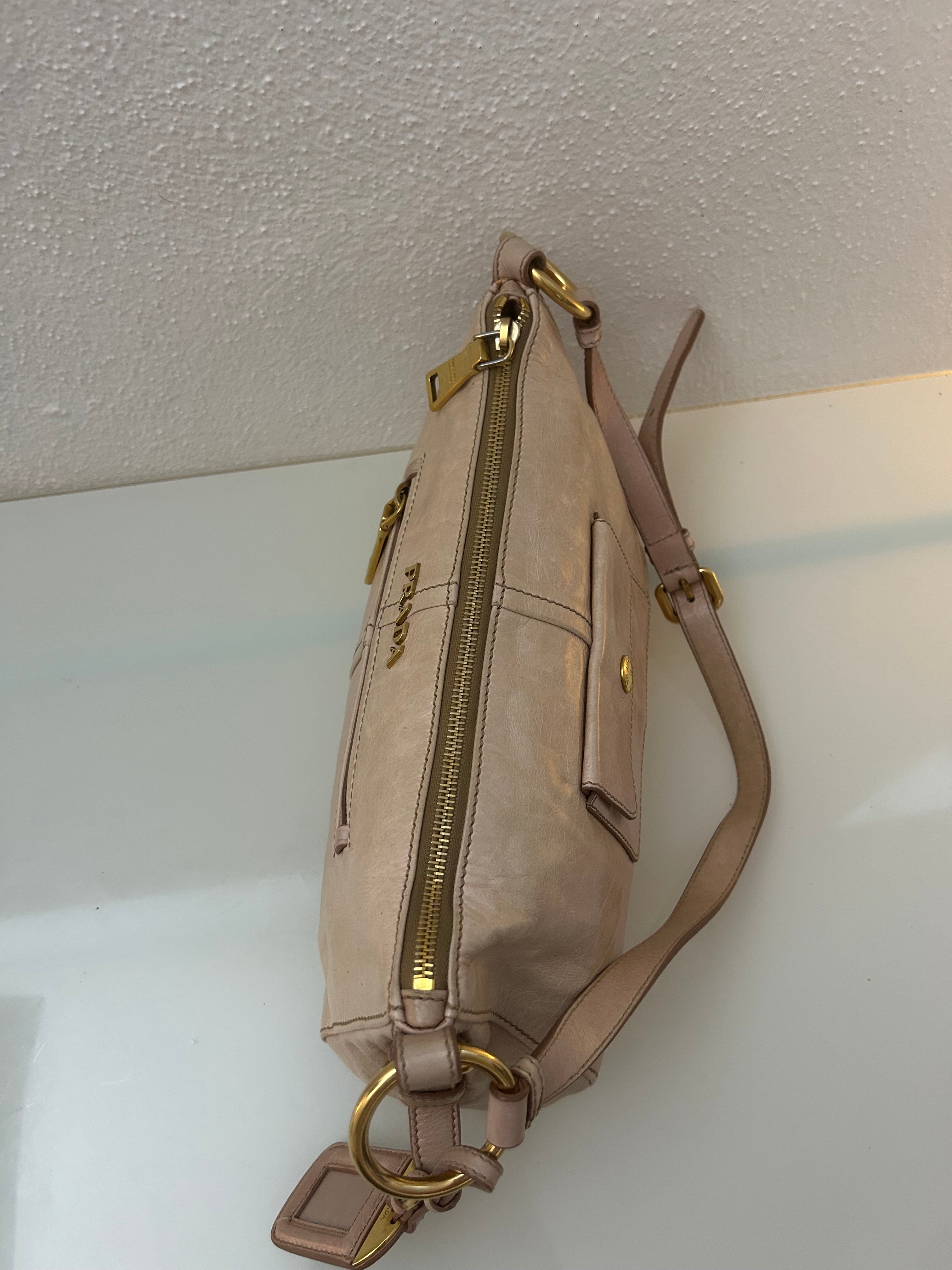 Prada Pink Leather Bag