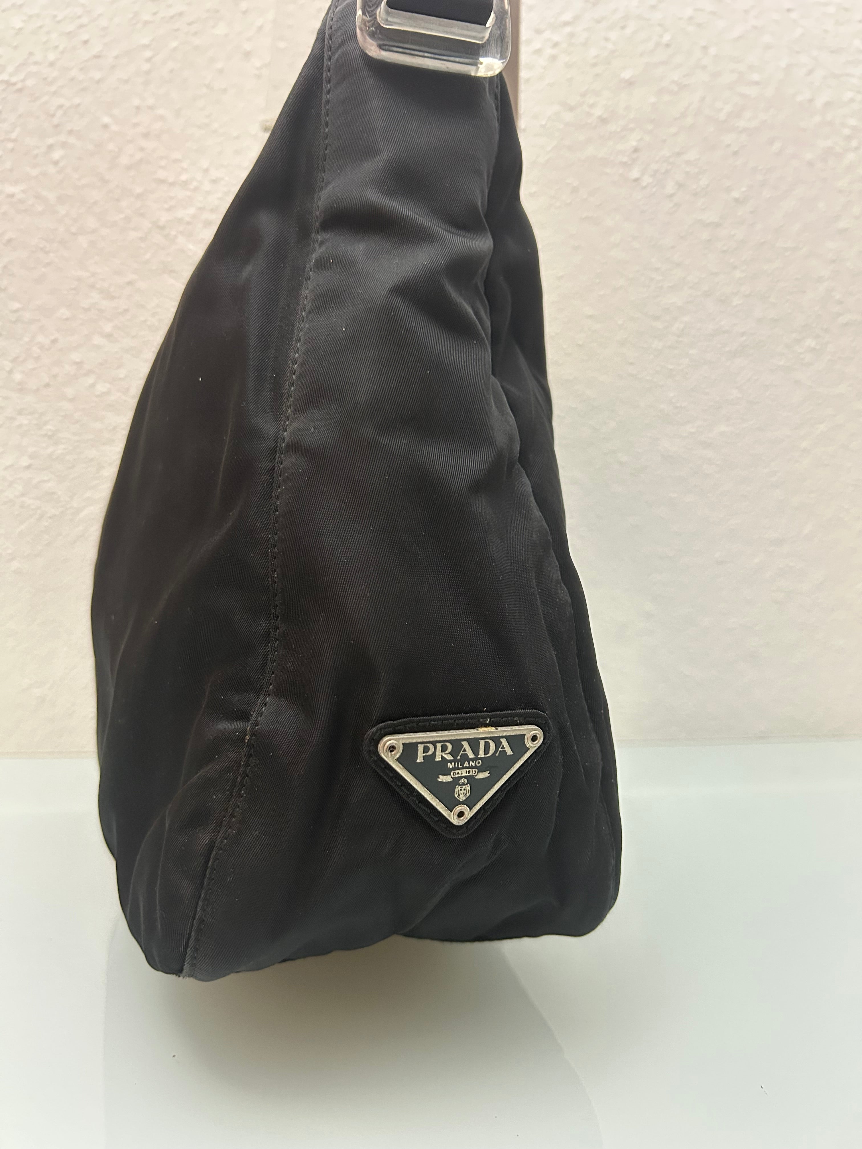 Prada Sort Skuldertaske