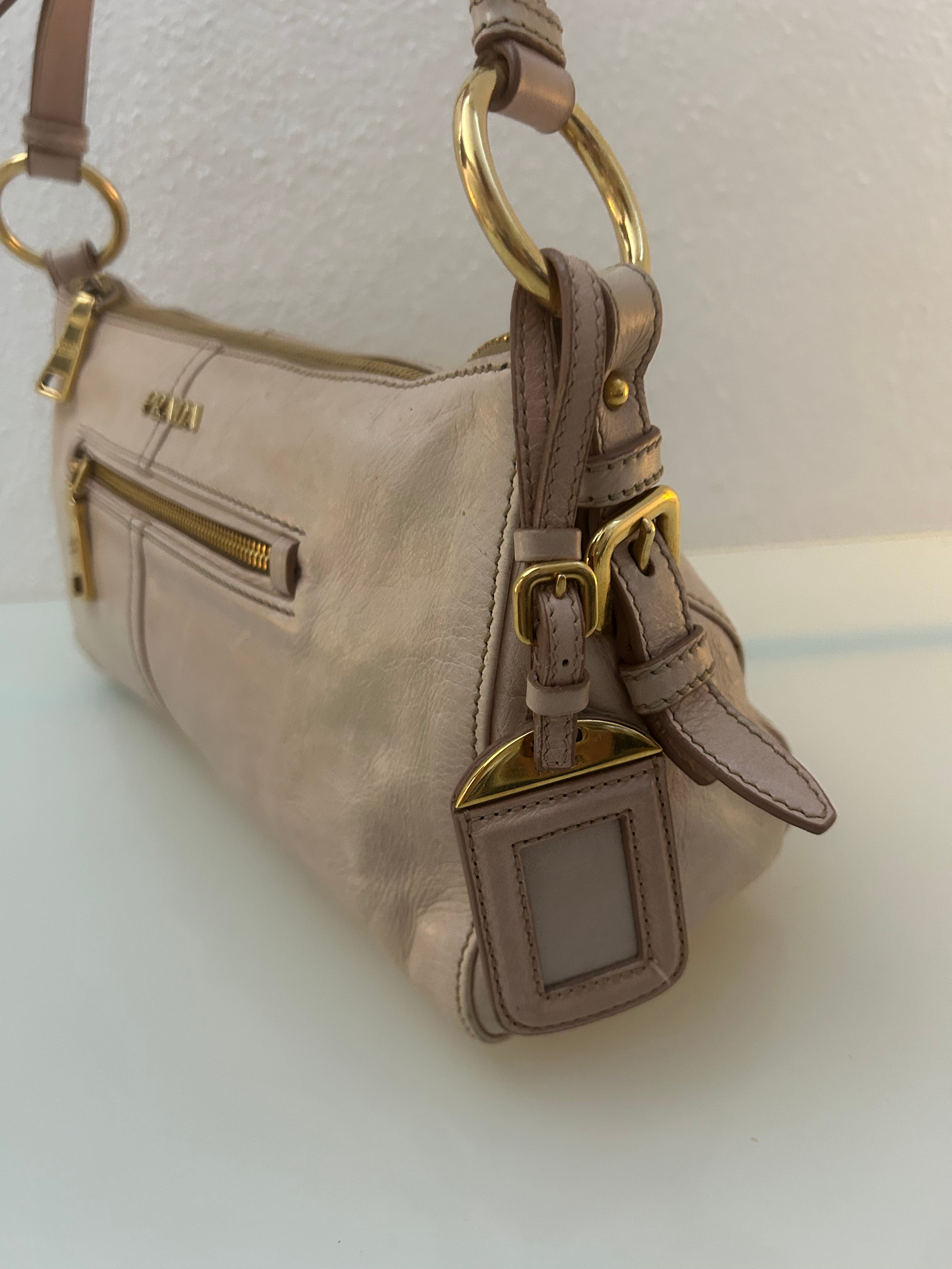 Prada Pink Leather Bag