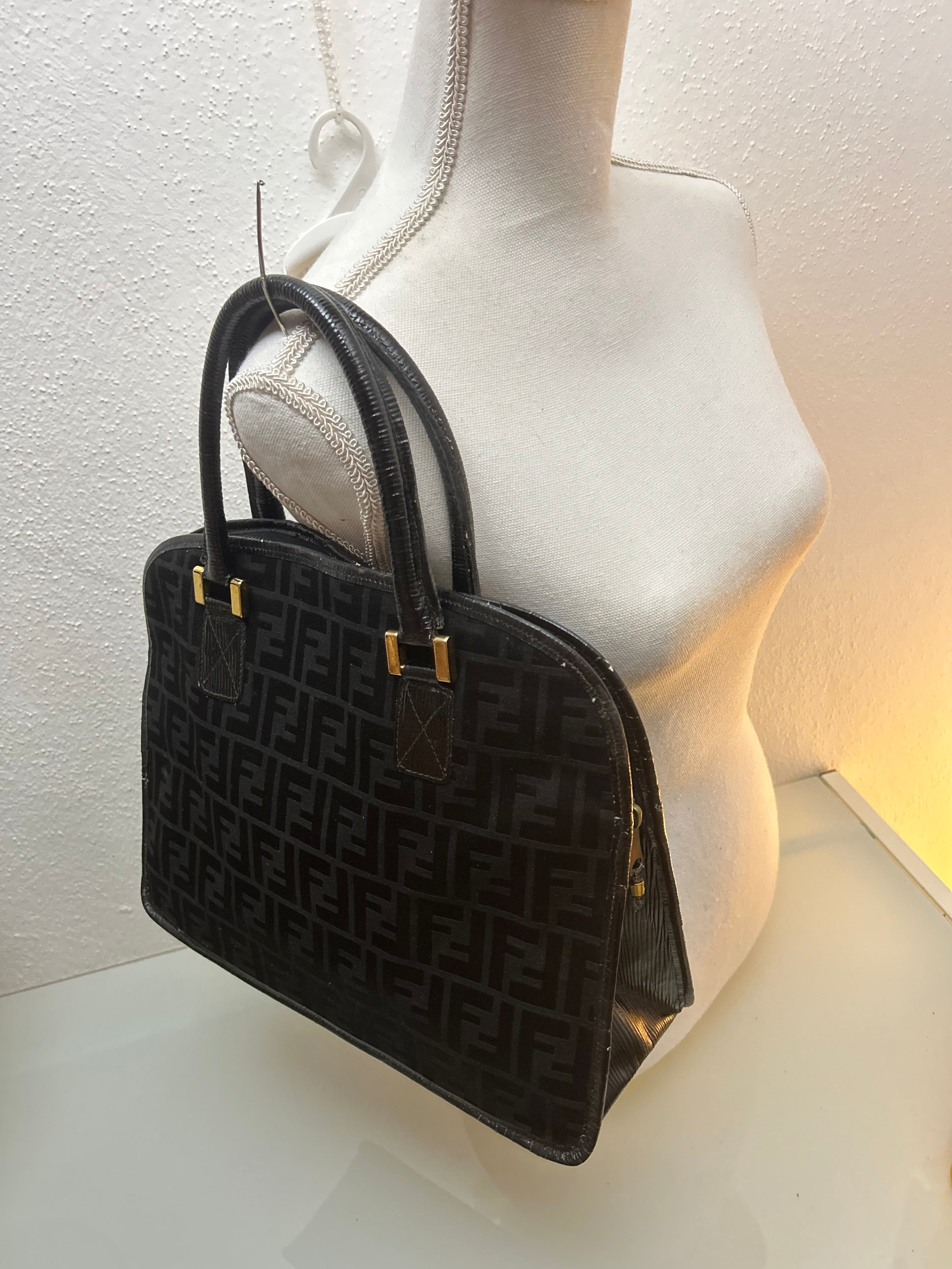 Fendi Sort Håndtaske