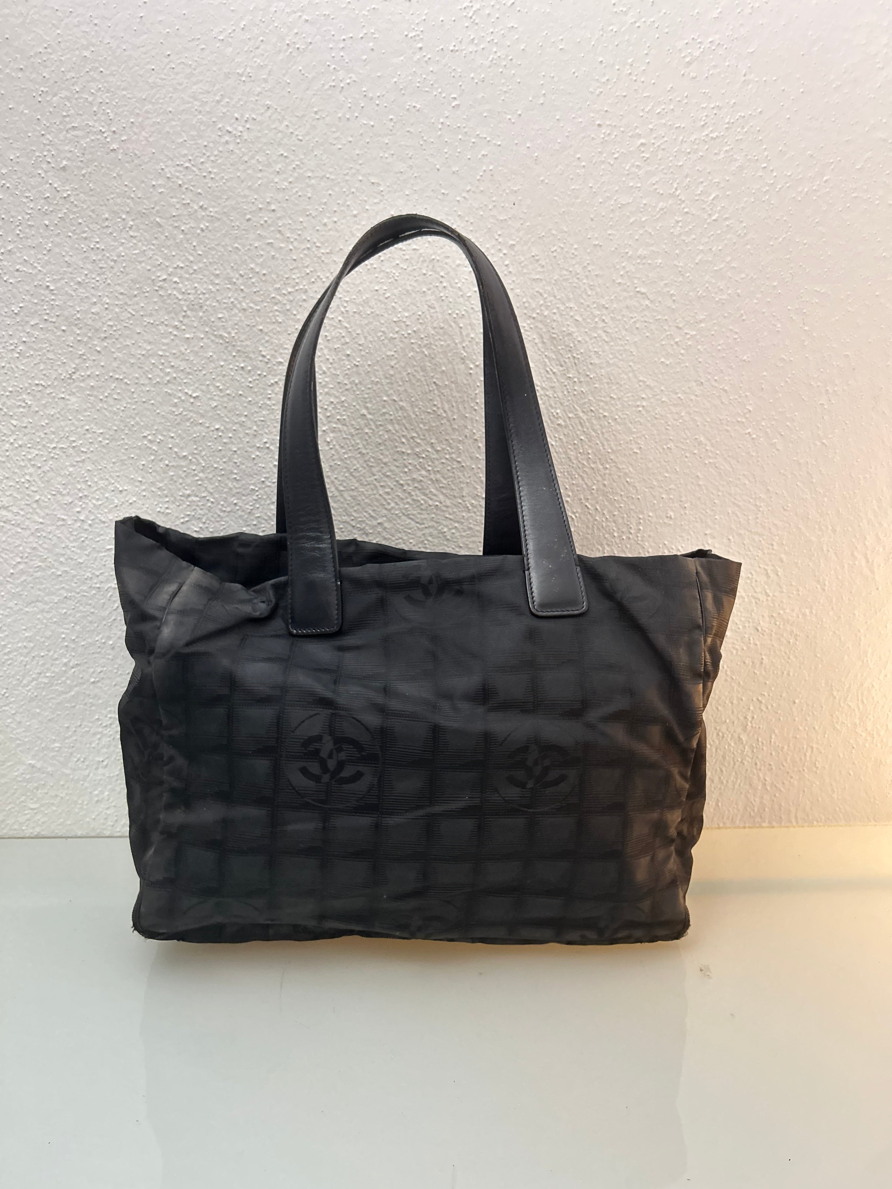 Chanel Sort Skuldertaske