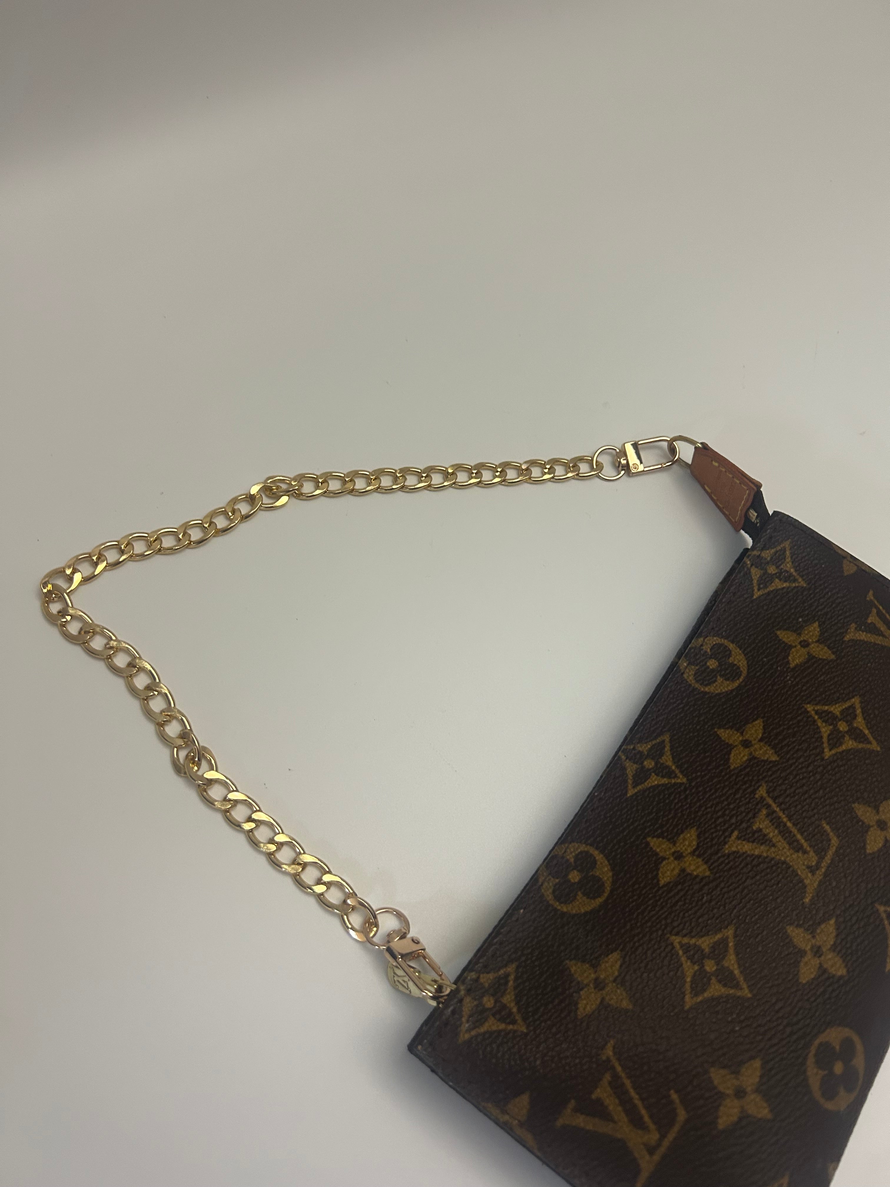 Louis Vuitton Brown Pochette