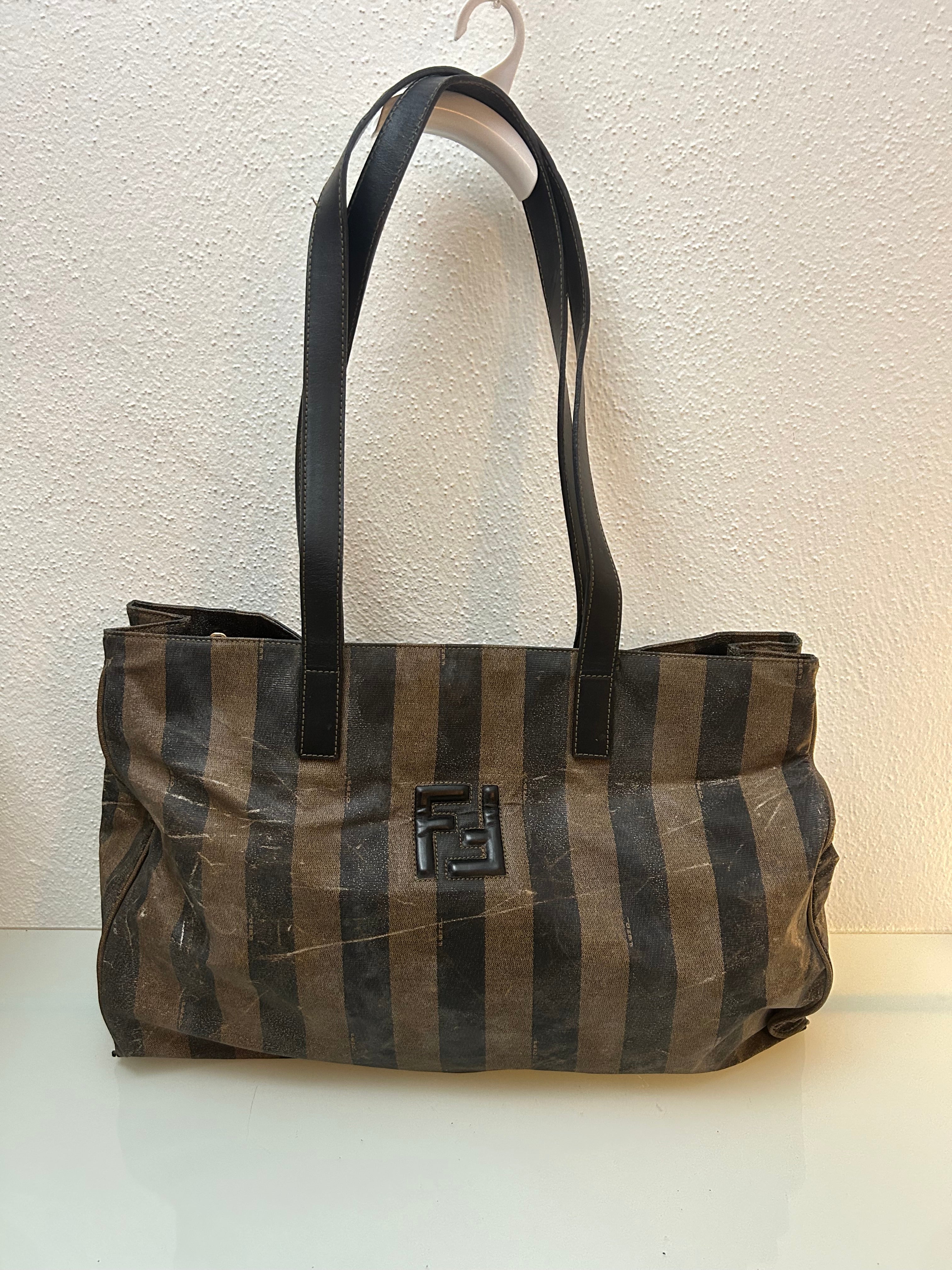 Fendi Læder Skuldertaske