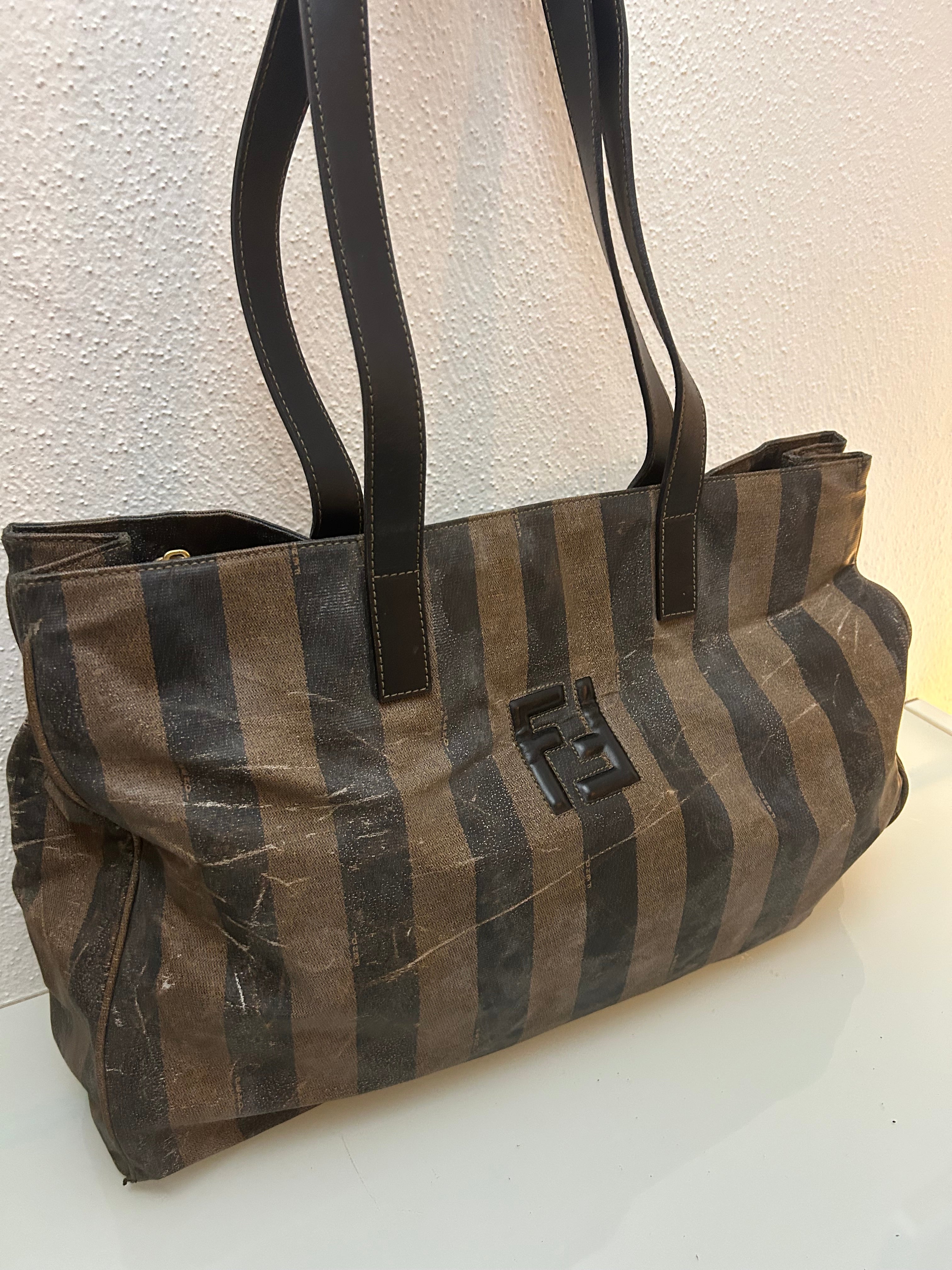 Fendi Læder Skuldertaske