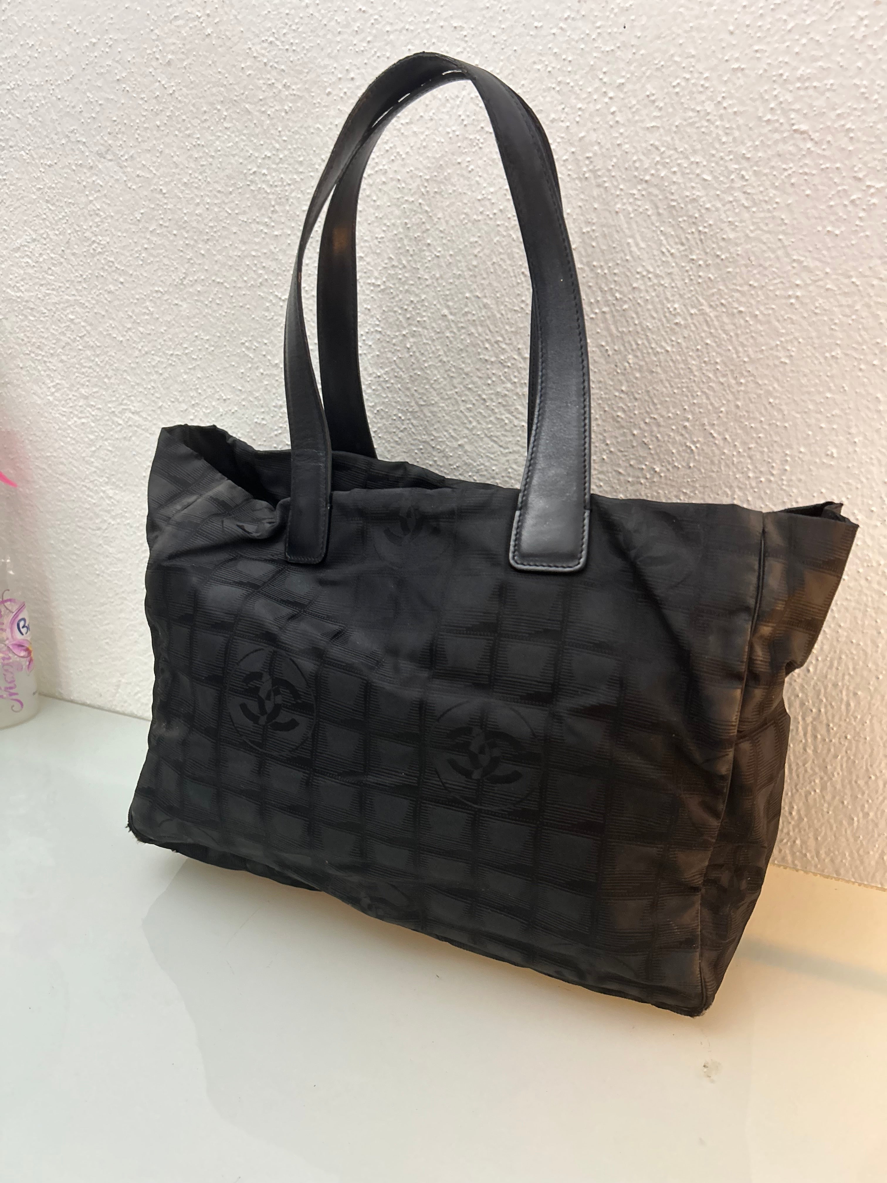 Chanel Sort Skuldertaske