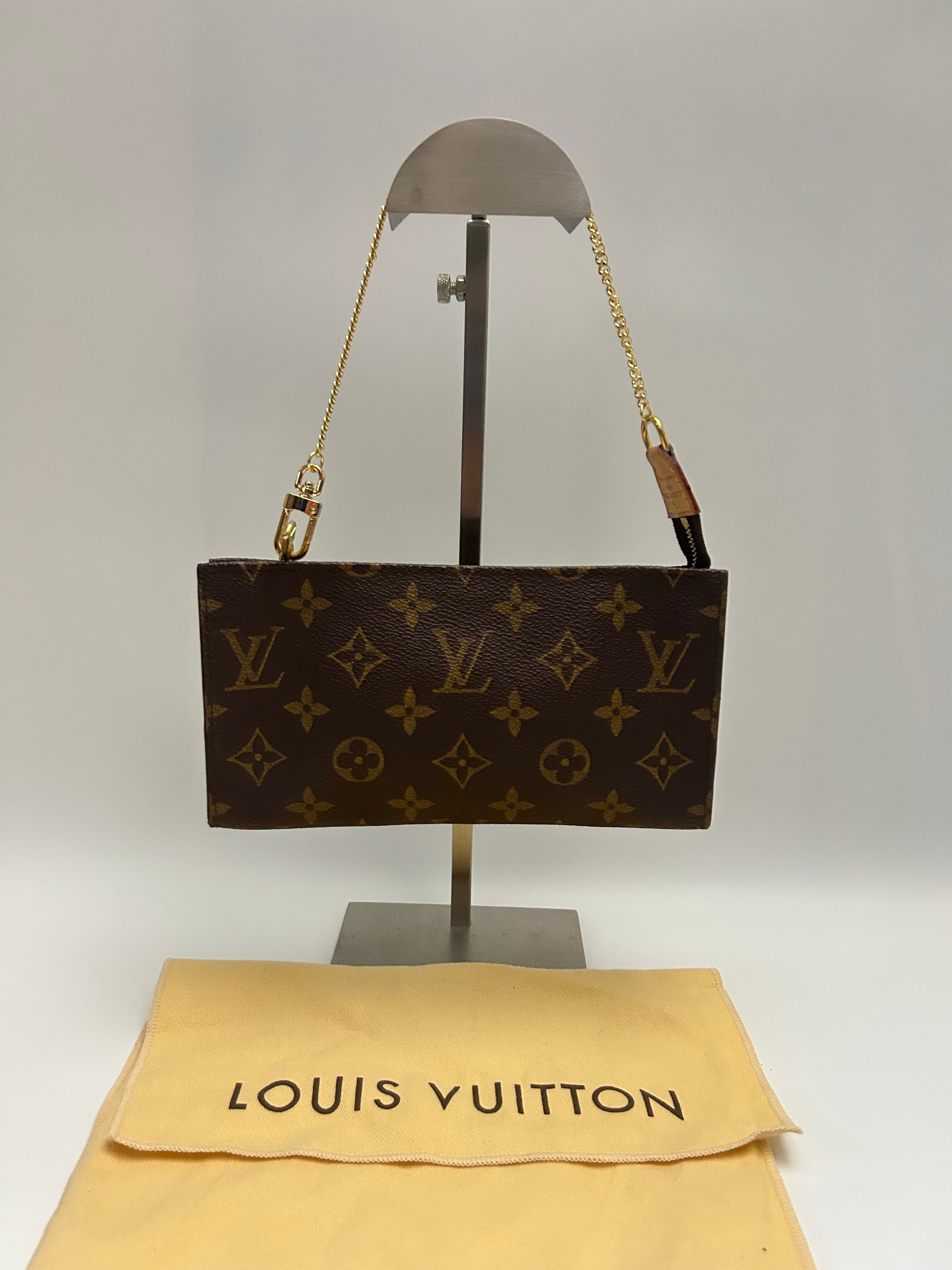 Louis Vuitton Brown Pochette