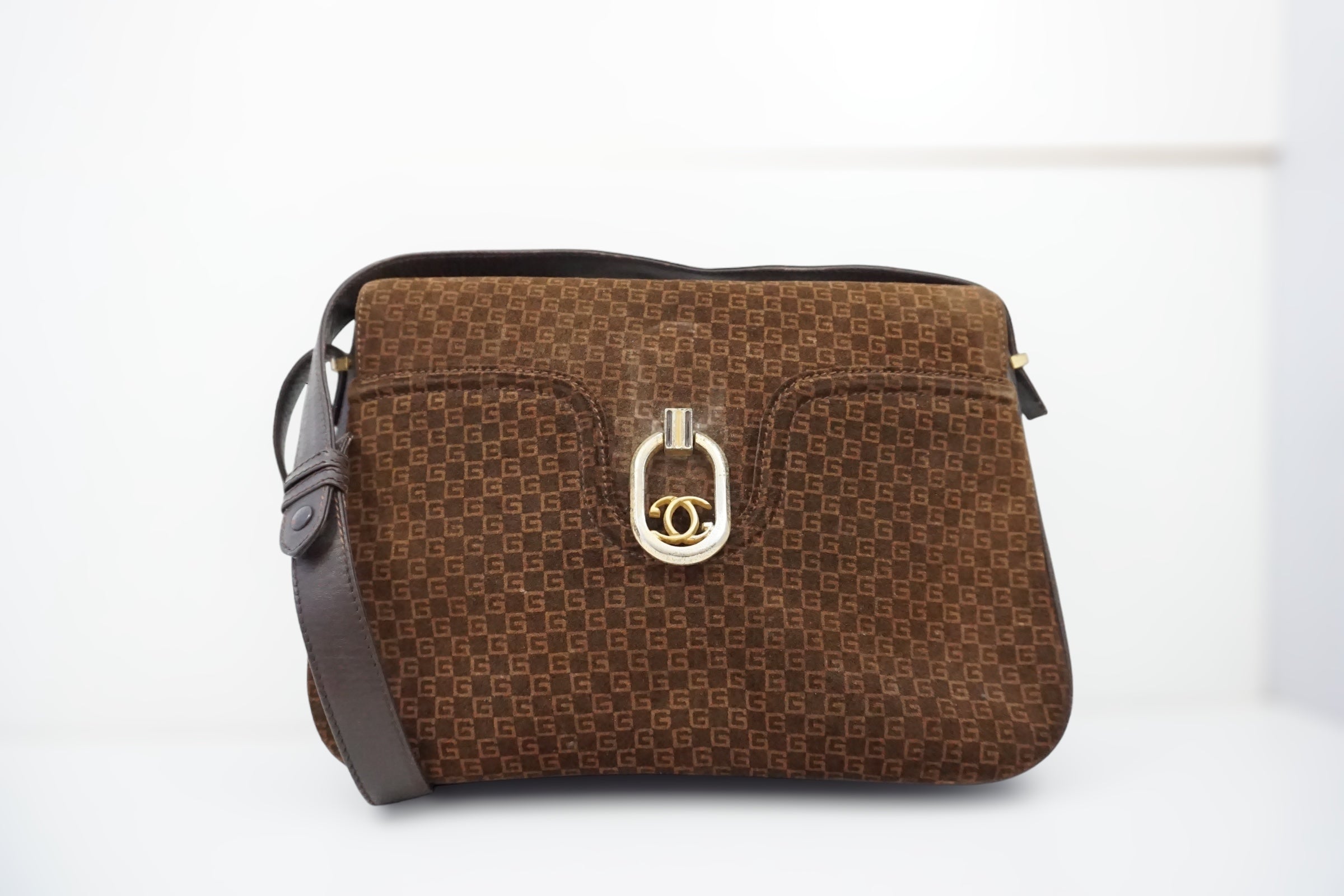 Gucci Brun Skindtaske