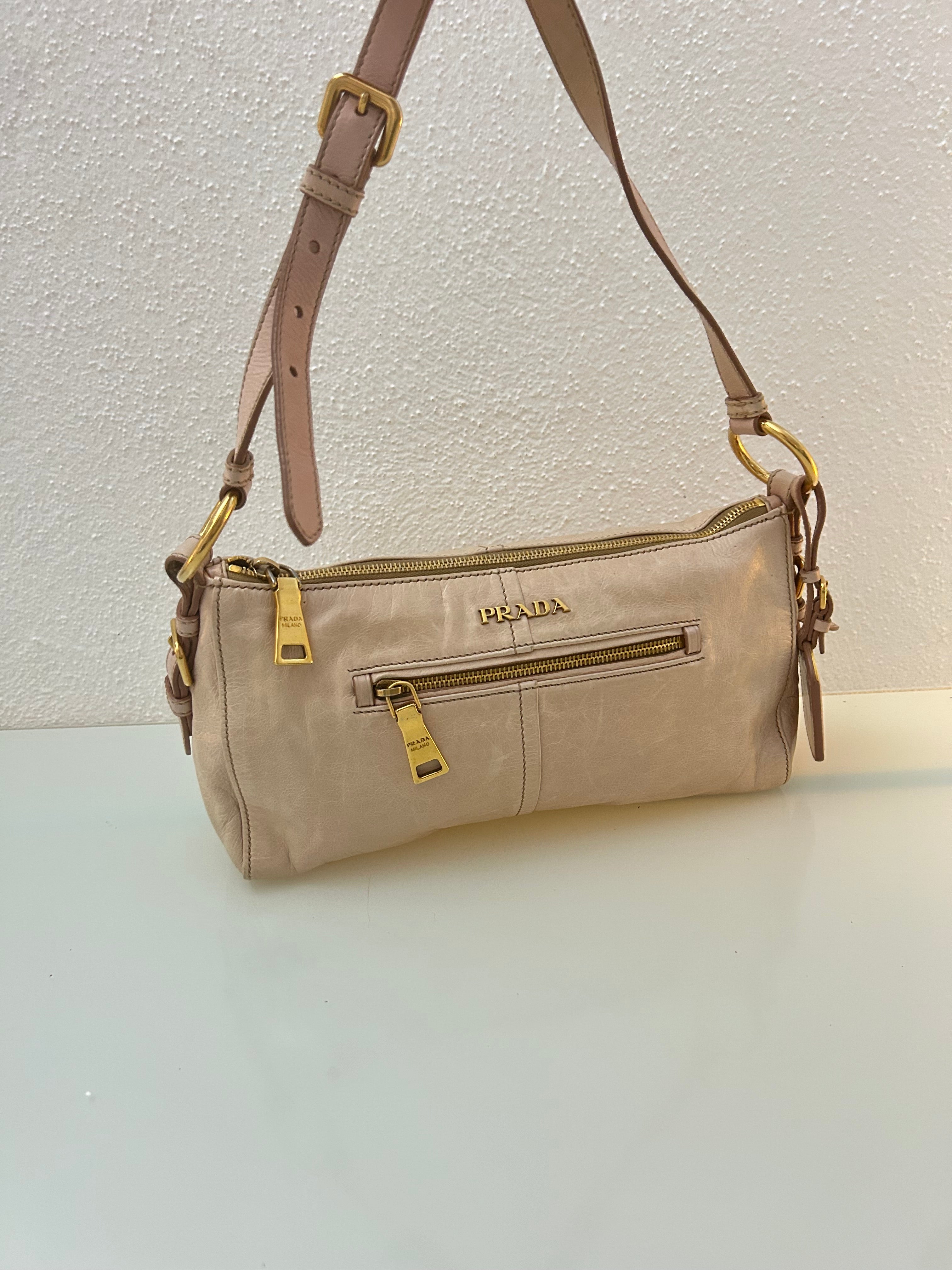 Prada Pink Leather Bag