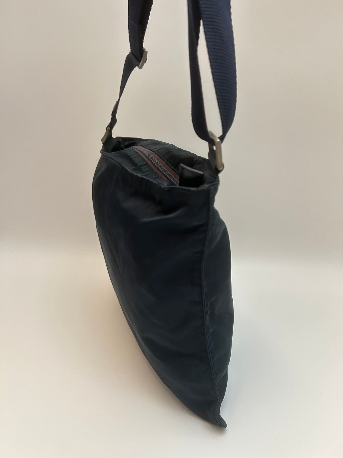 Prada Navy Messenger