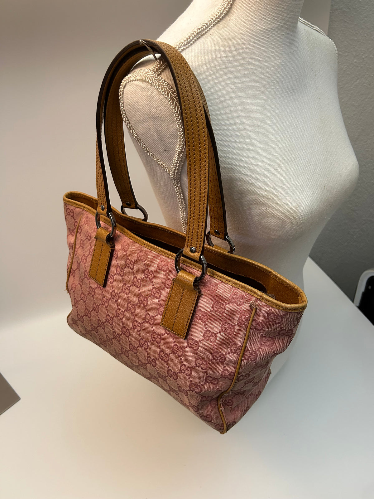 Gucci Pink Skuldertaske