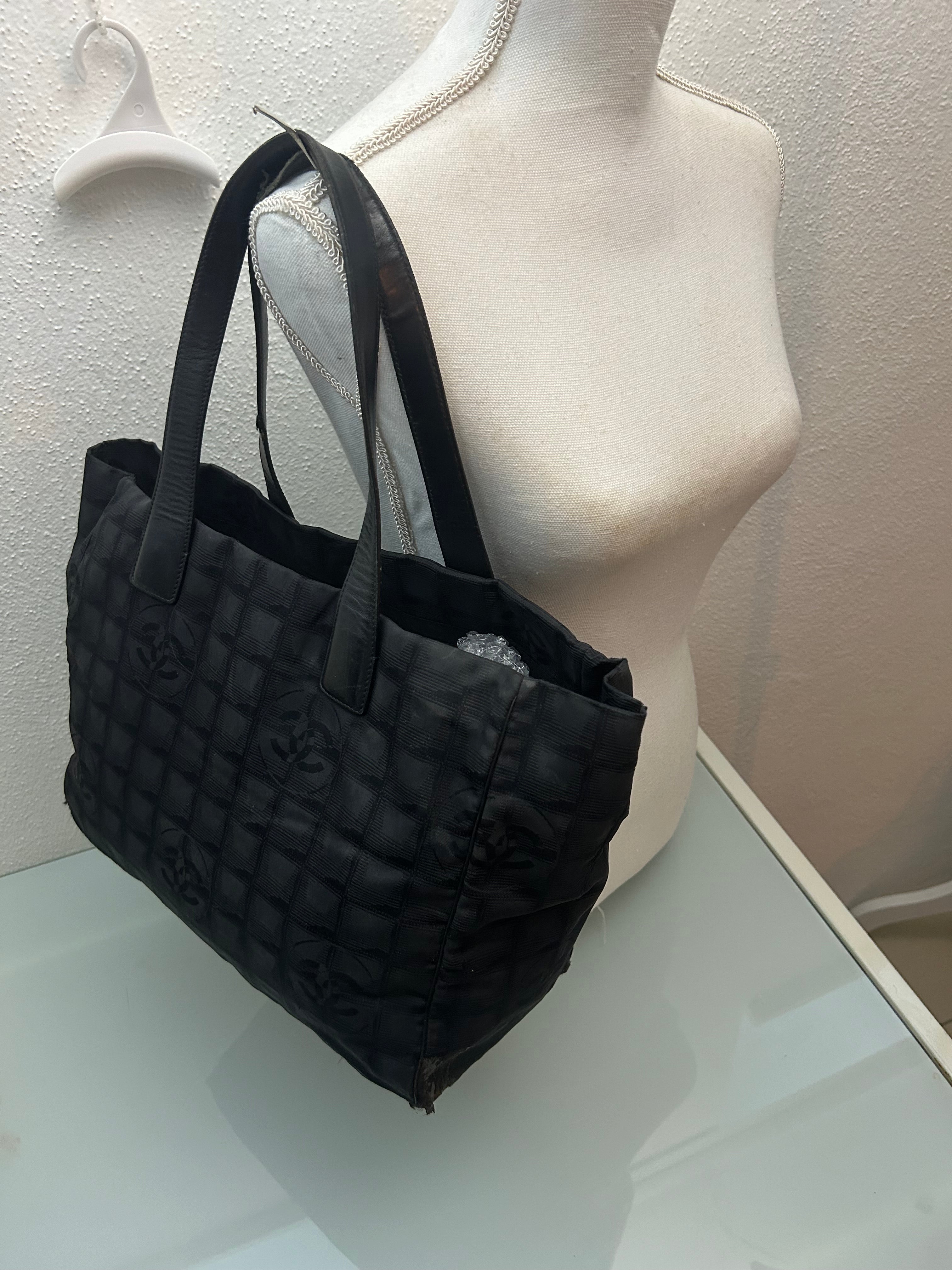 Chanel Sort Skuldertaske