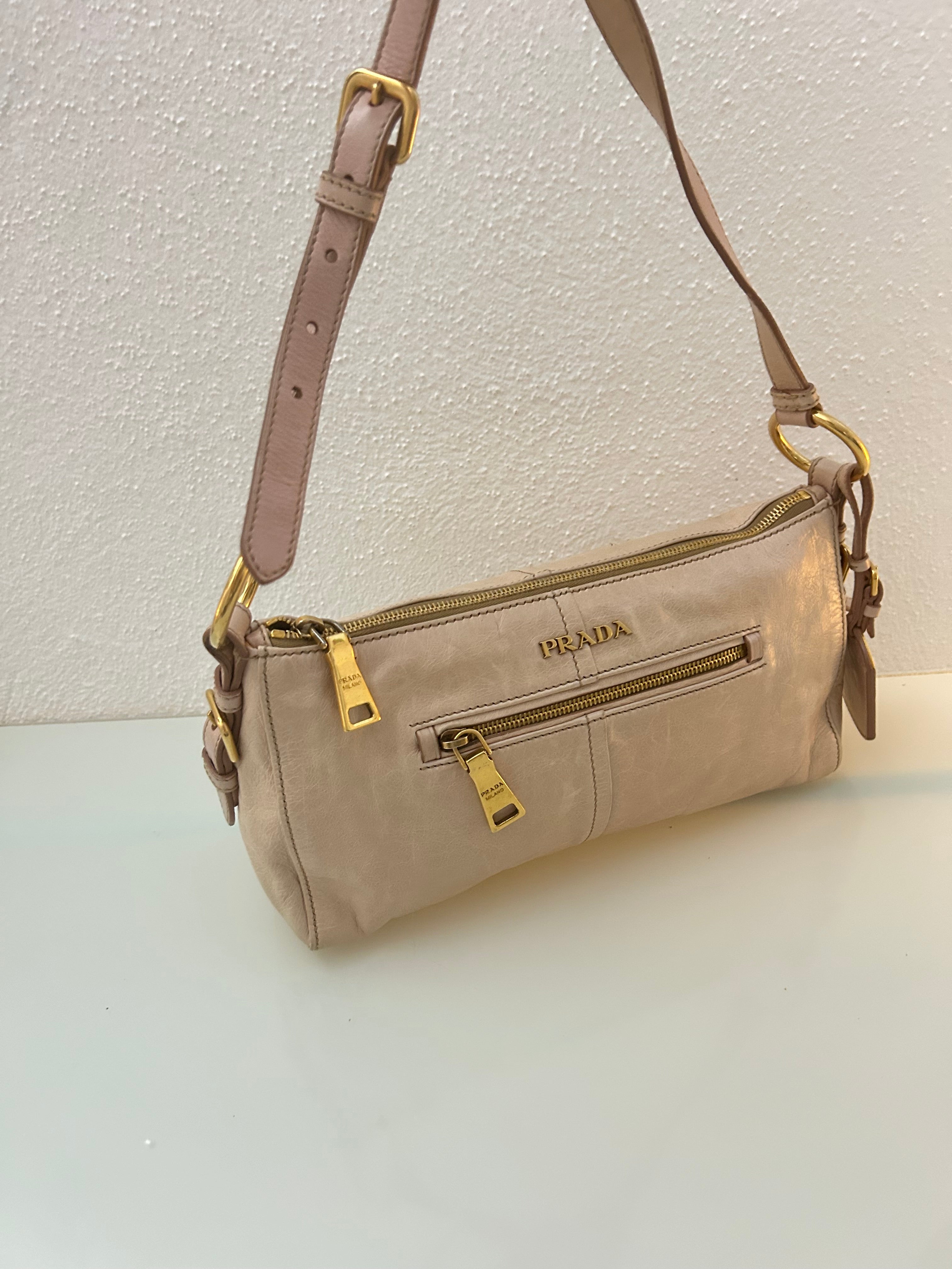 Prada Pink Leather Bag