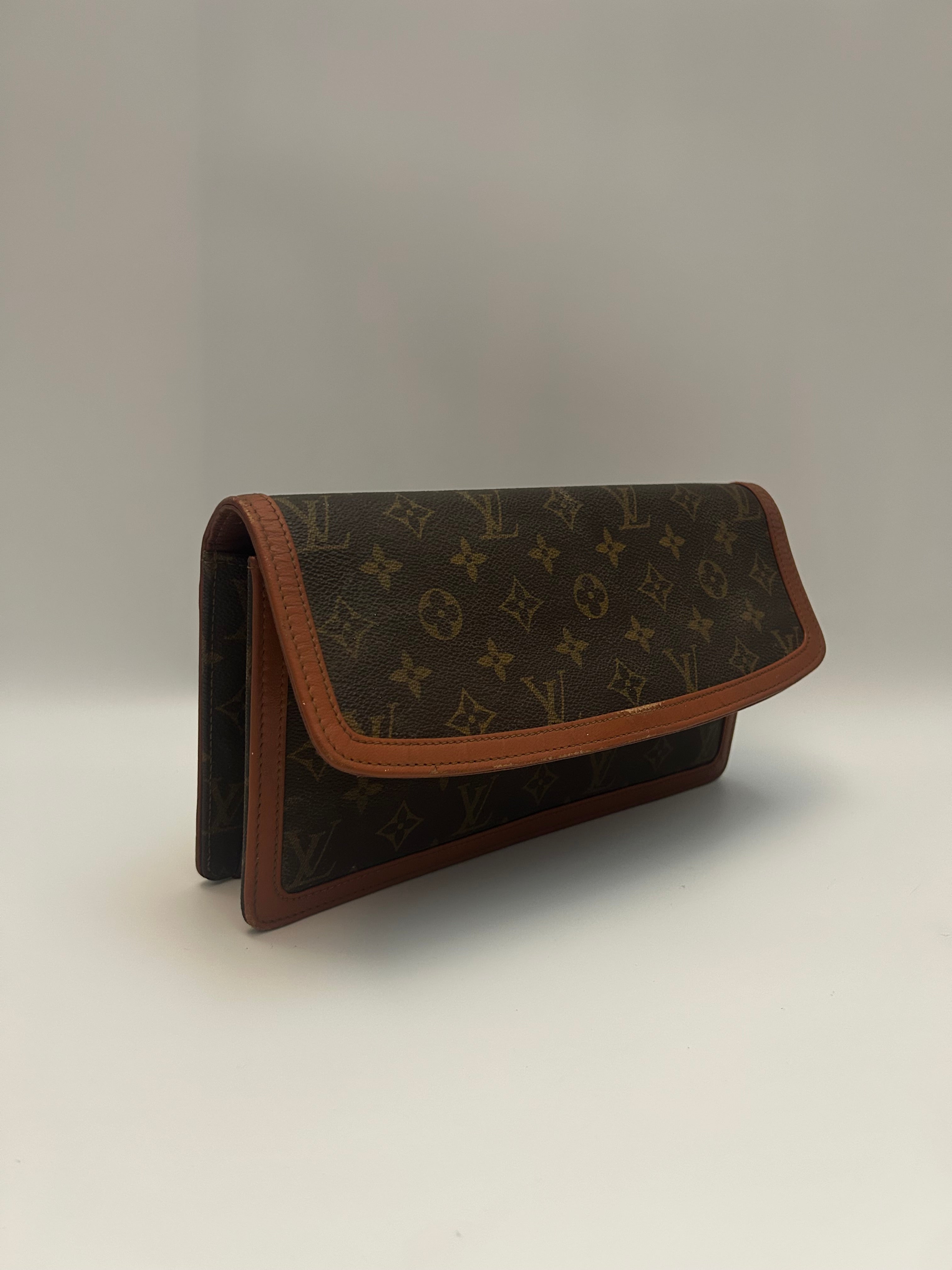 Louis Vuitton Brown Clutch