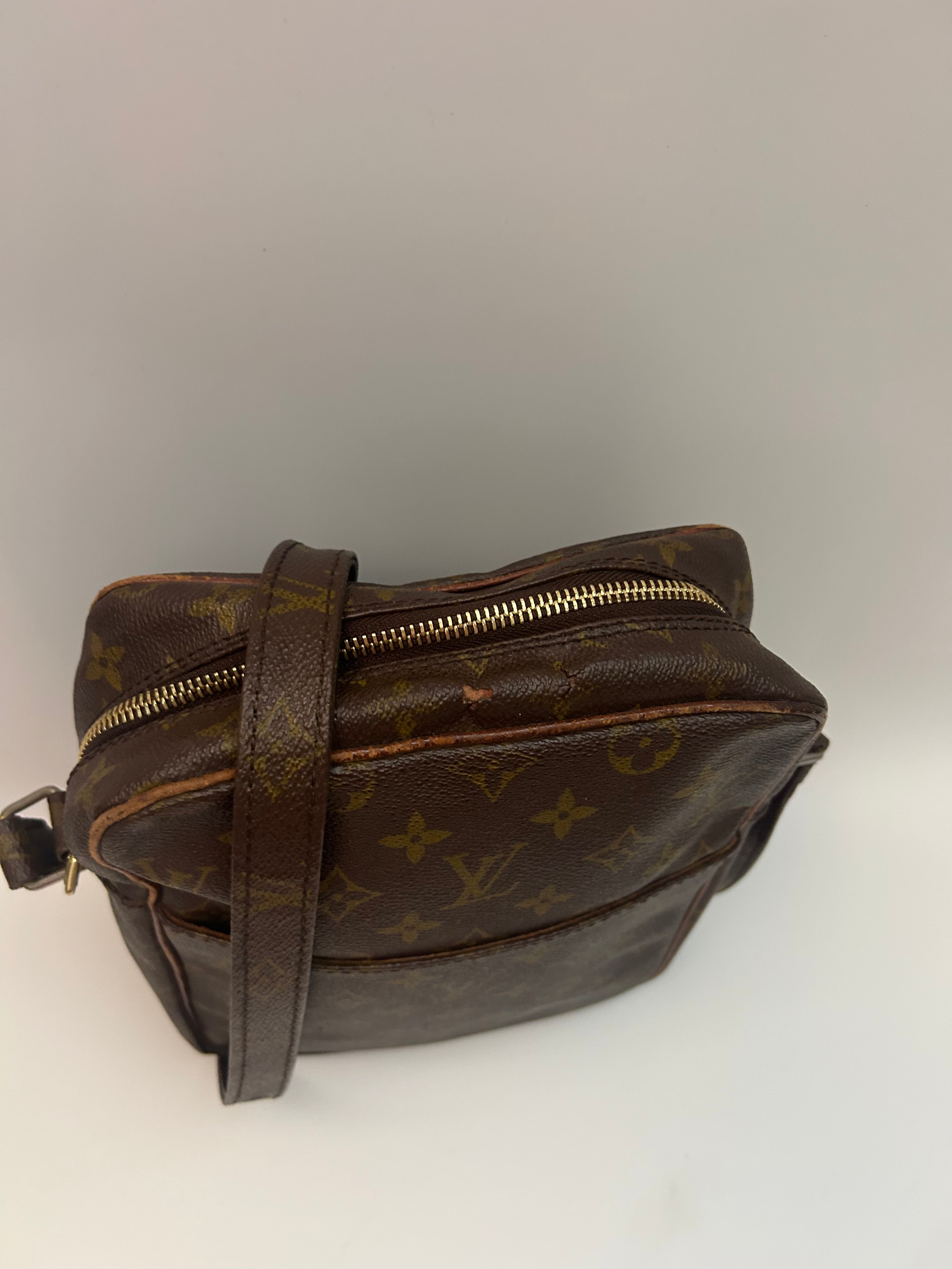 Louis Vuitton Brown Marcaus PM