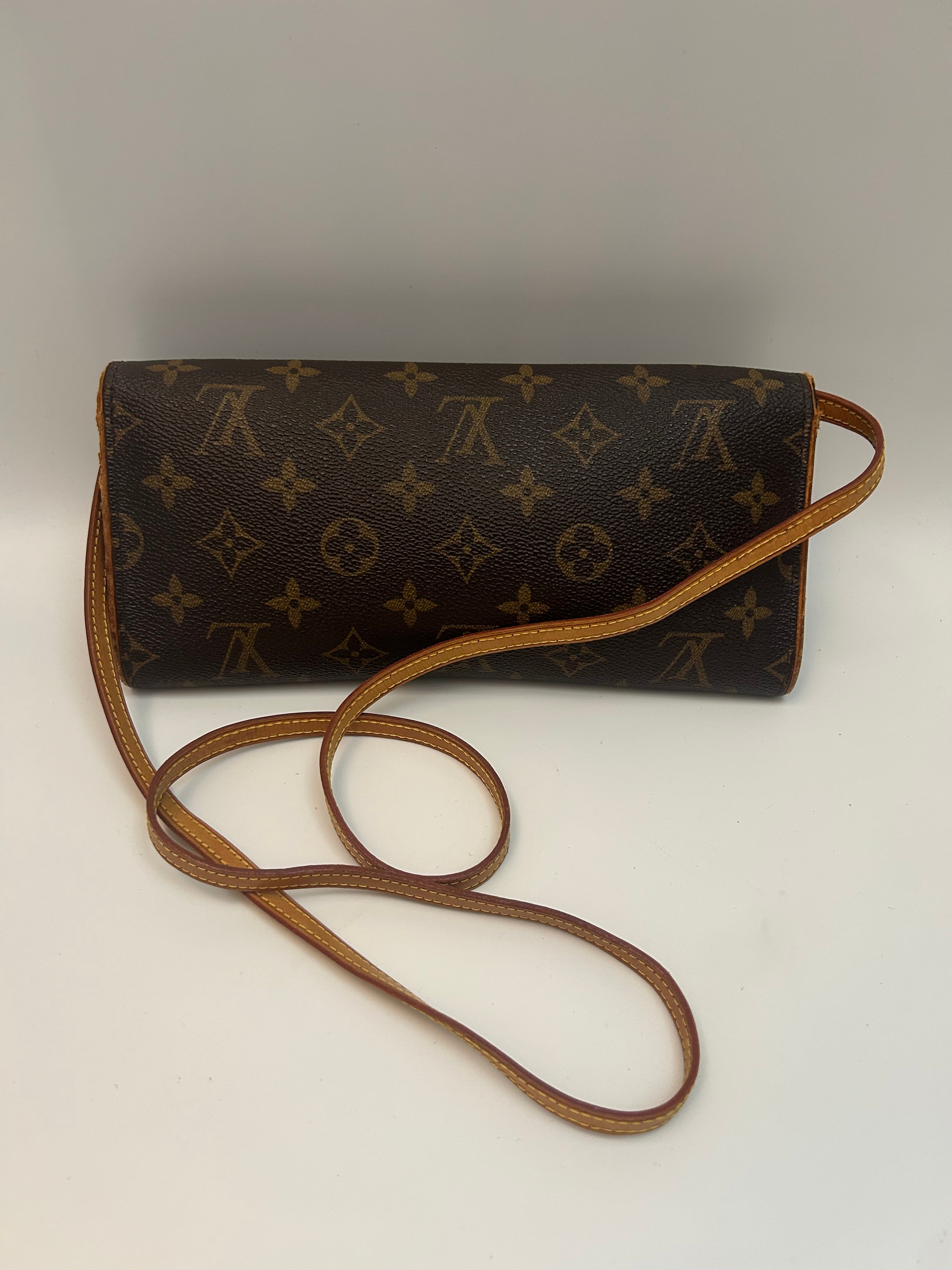 Louis Vuitton Brown Twin