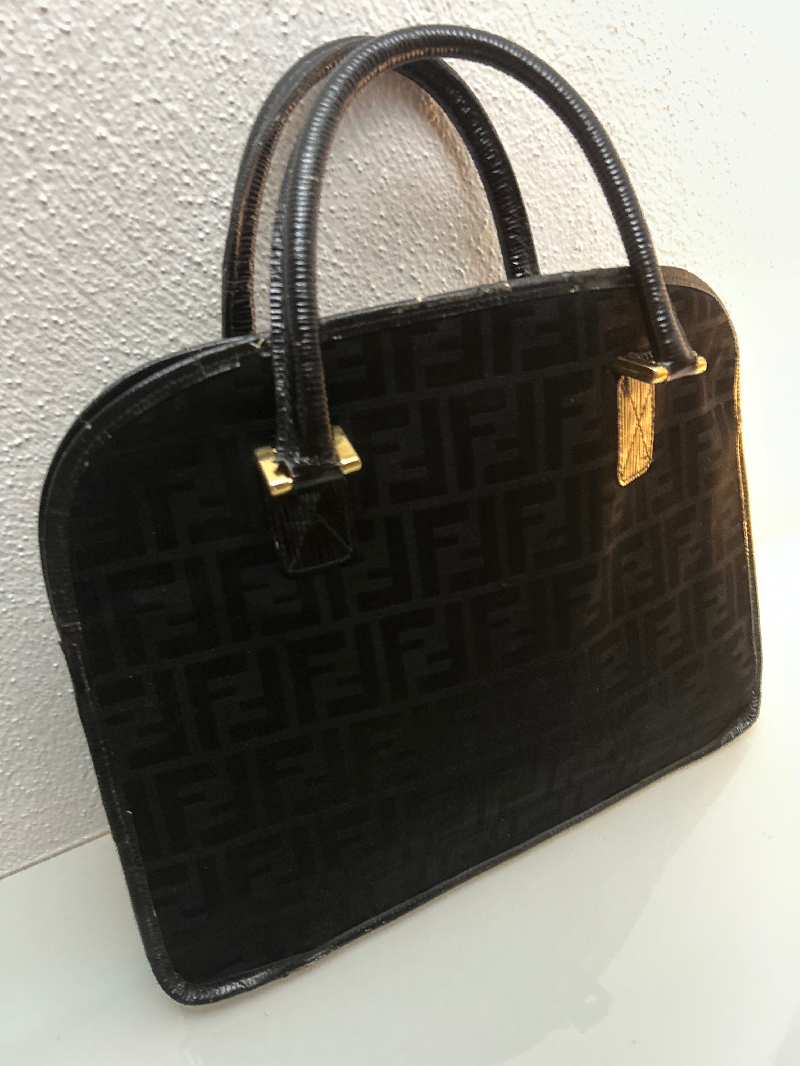 Fendi Sort Håndtaske